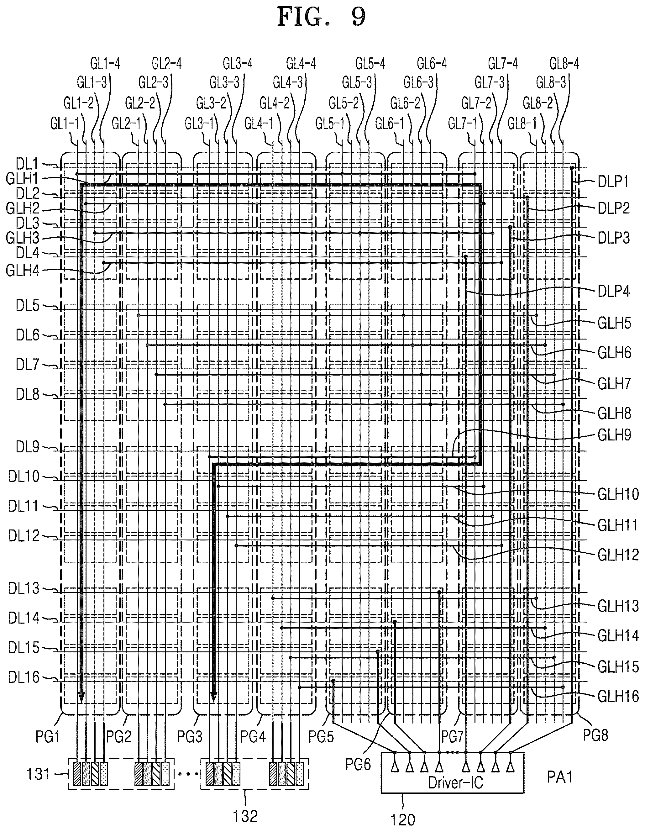 Patent US12586537 Figure 9 – Display apparatus
