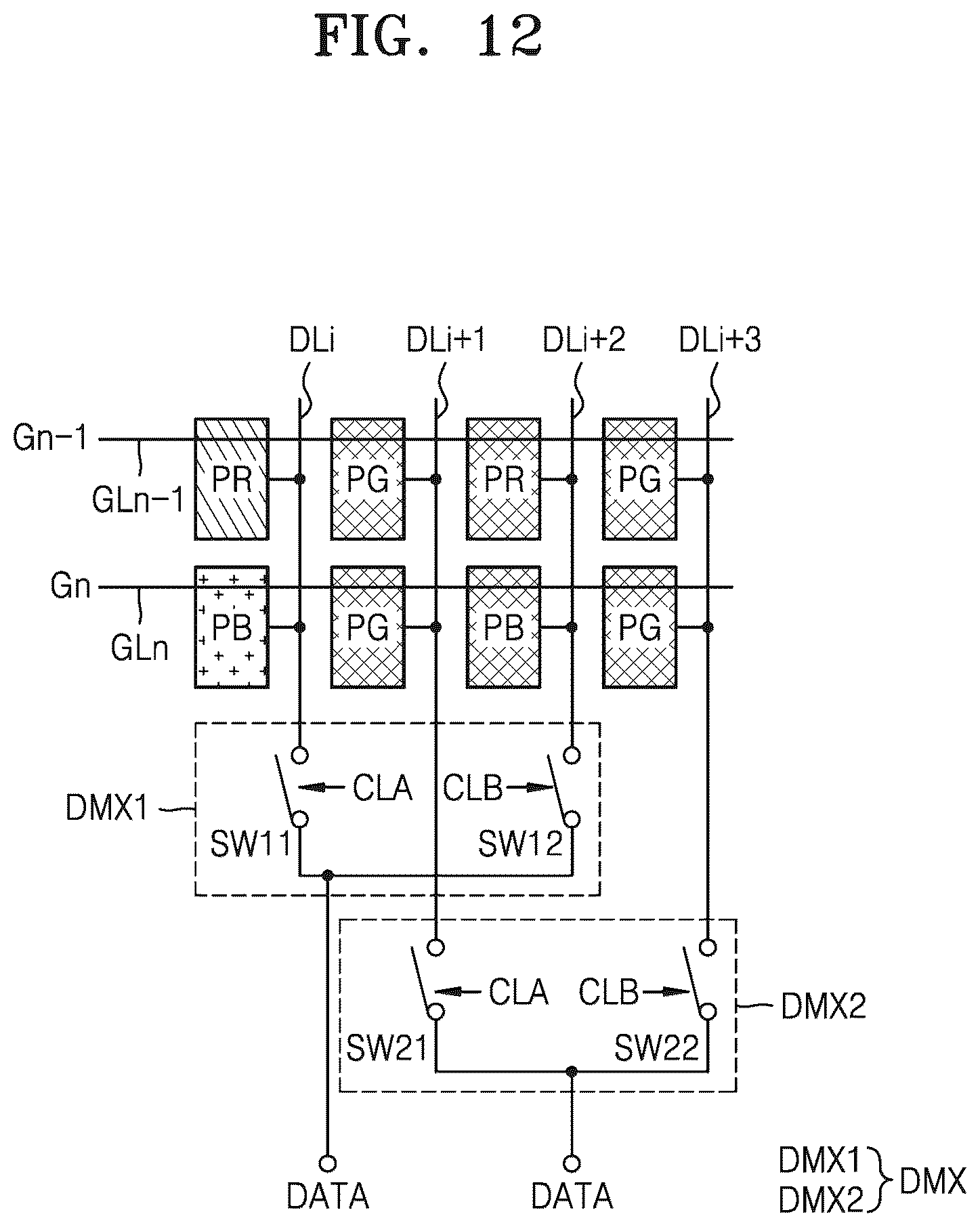 Patent US12586537 Figure 12 – Display apparatus