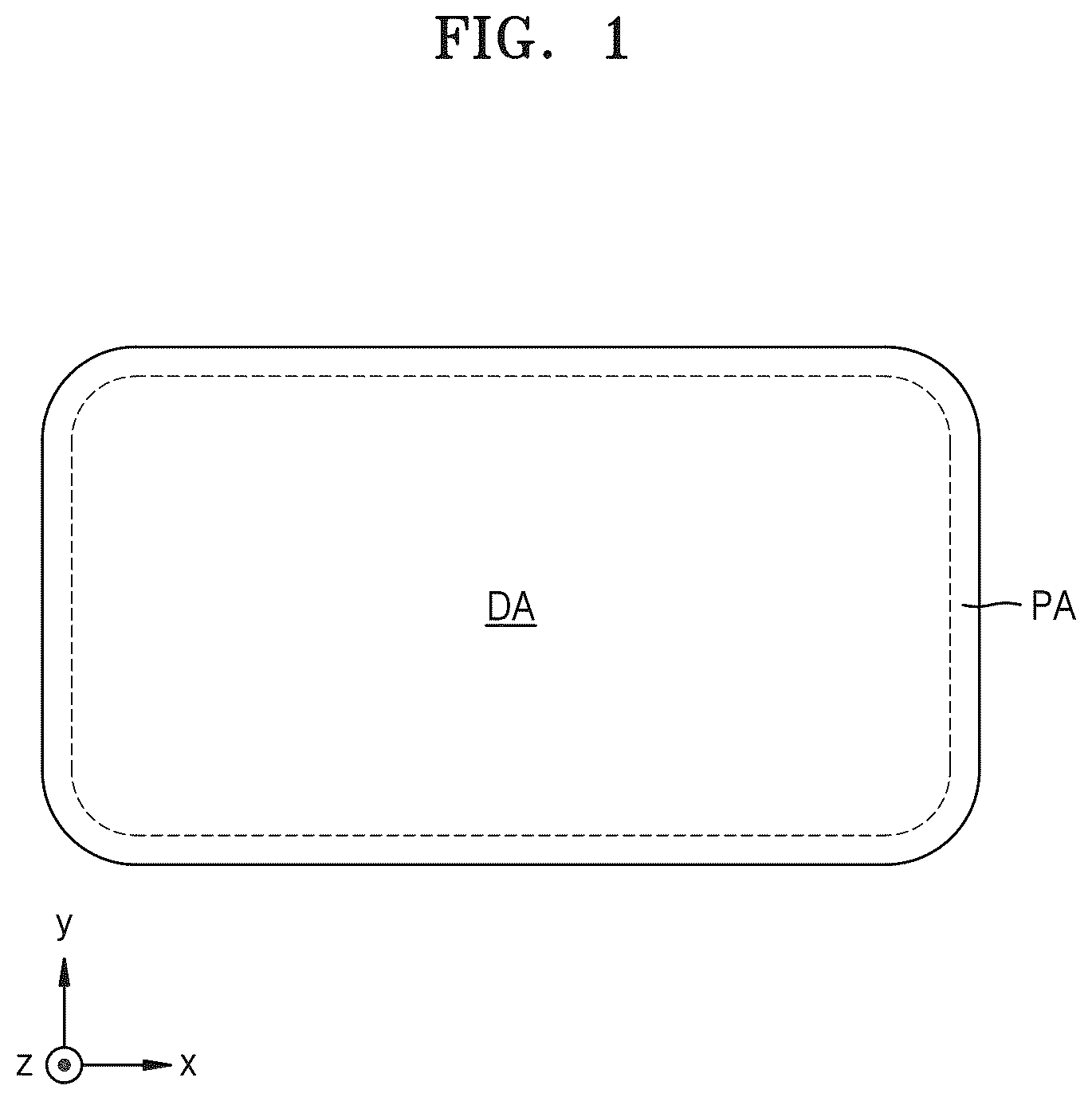 Patent US12586539 Figure 1 – Display apparatus
