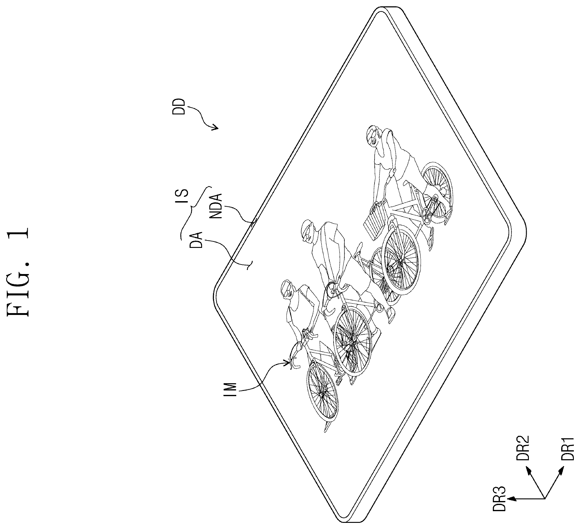 Patent US12586541 Figure 1 – Display device having a driving controller for outputting frame protocol data and operating method of the display device