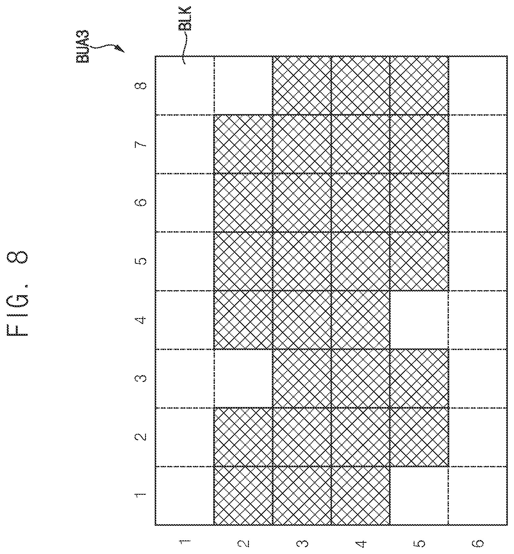 Patent US12586542 Figure 8 – Display device, control circuit included in the same, and method of driving the same
