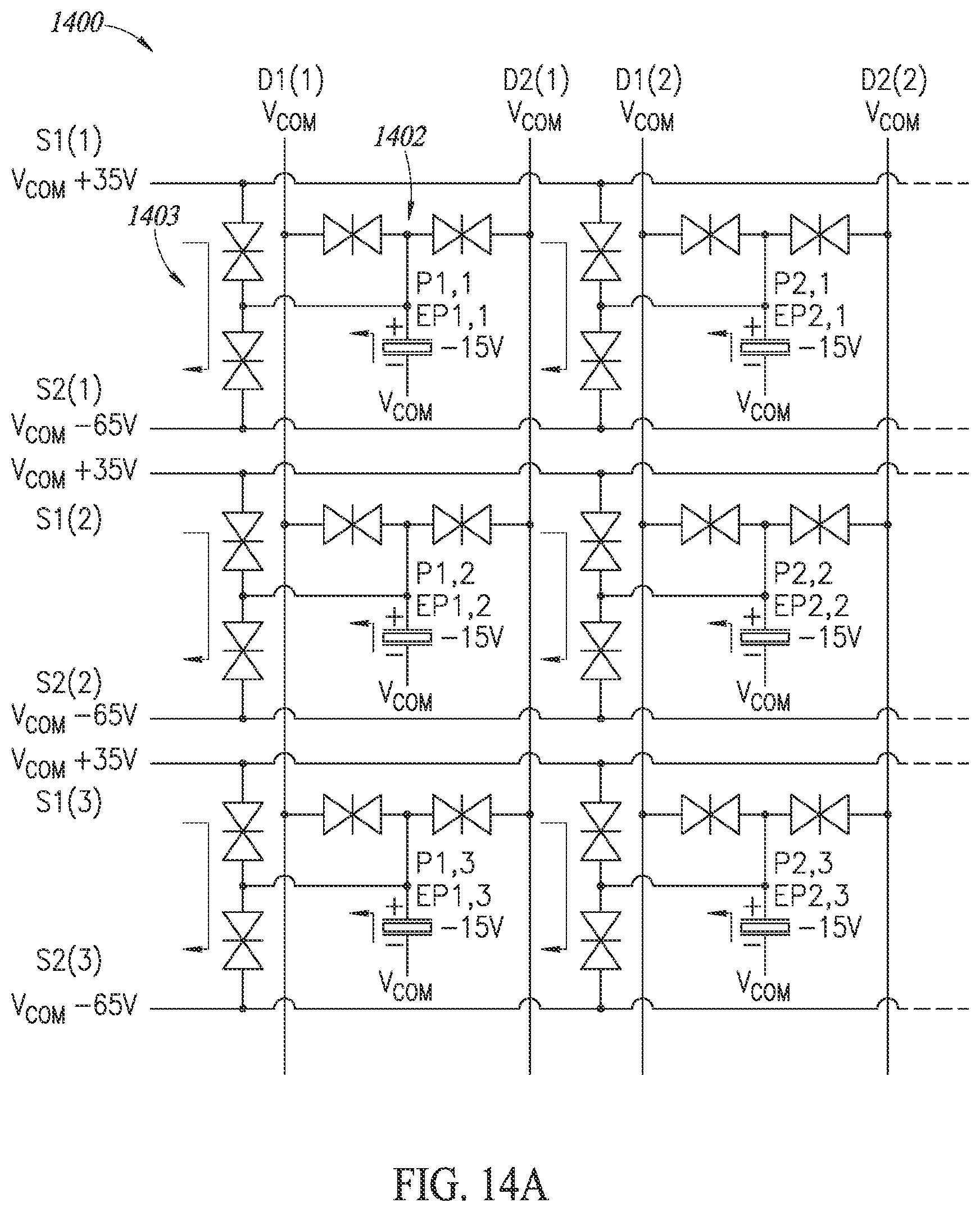 Patent US12586543 Figure 9 – Methods and circuits for diode-based display backplanes and electronic displays