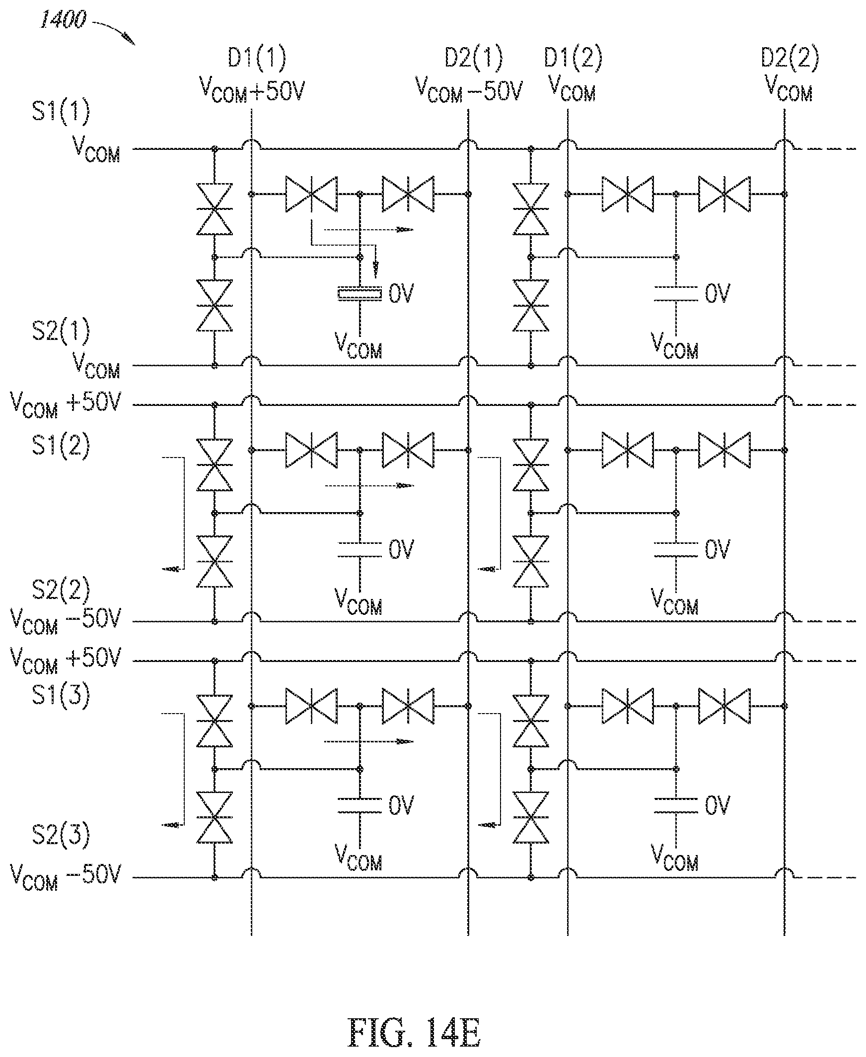 Patent US12586543 Figure 13 – Methods and circuits for diode-based display backplanes and electronic displays