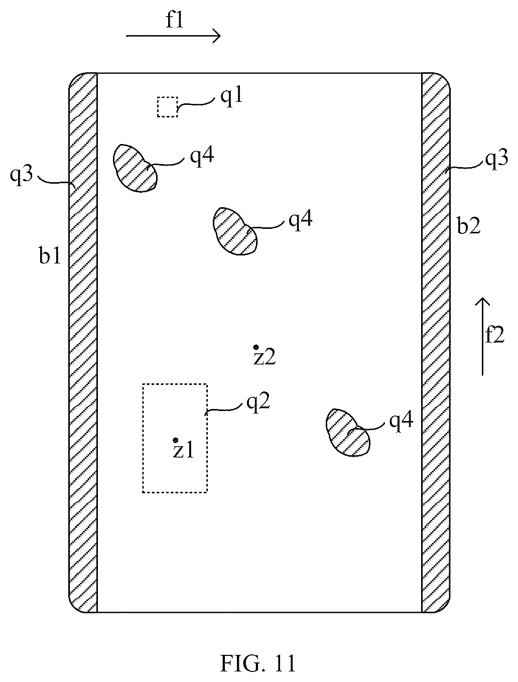 Patent US12586547 Figure 11 – Compensation device and method for display apparatus, display apparatus, and computer storage medium