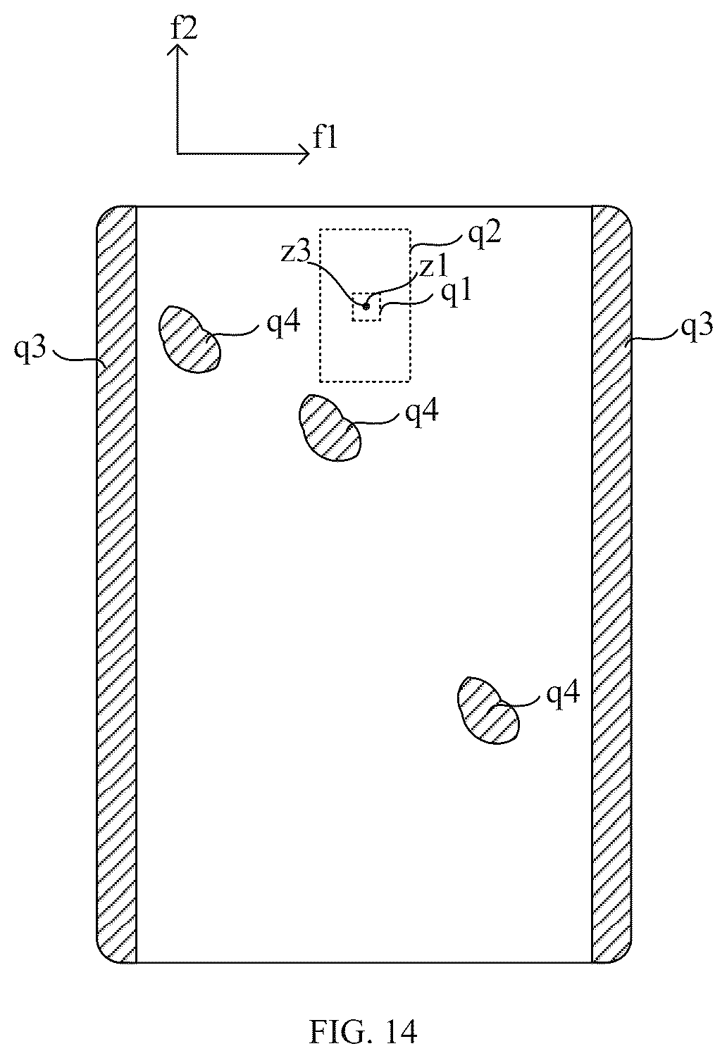 Patent US12586547 Figure 14 – Compensation device and method for display apparatus, display apparatus, and computer storage medium