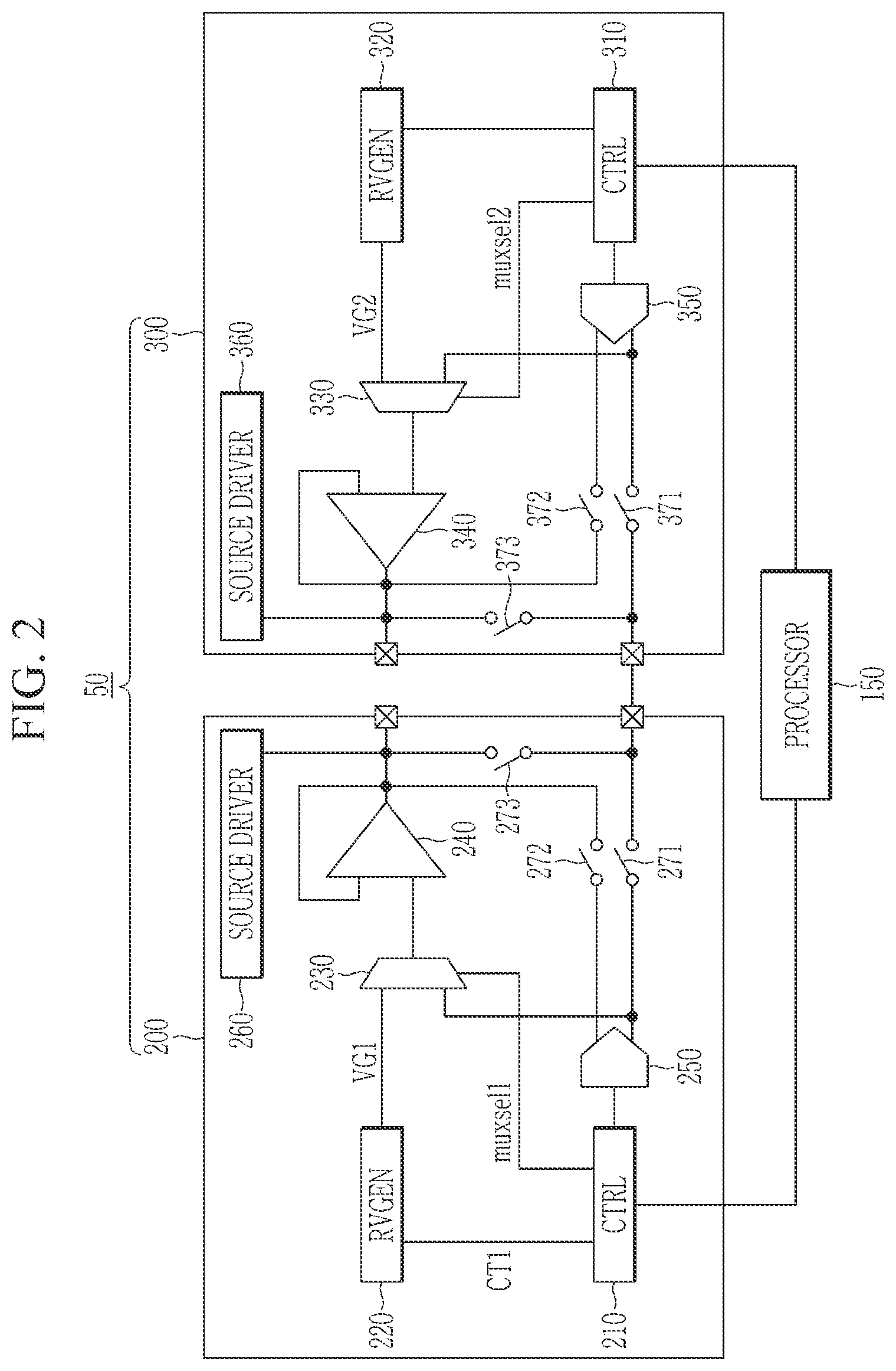Patent US12586548 Figure 2 – Display device and method for displaying image