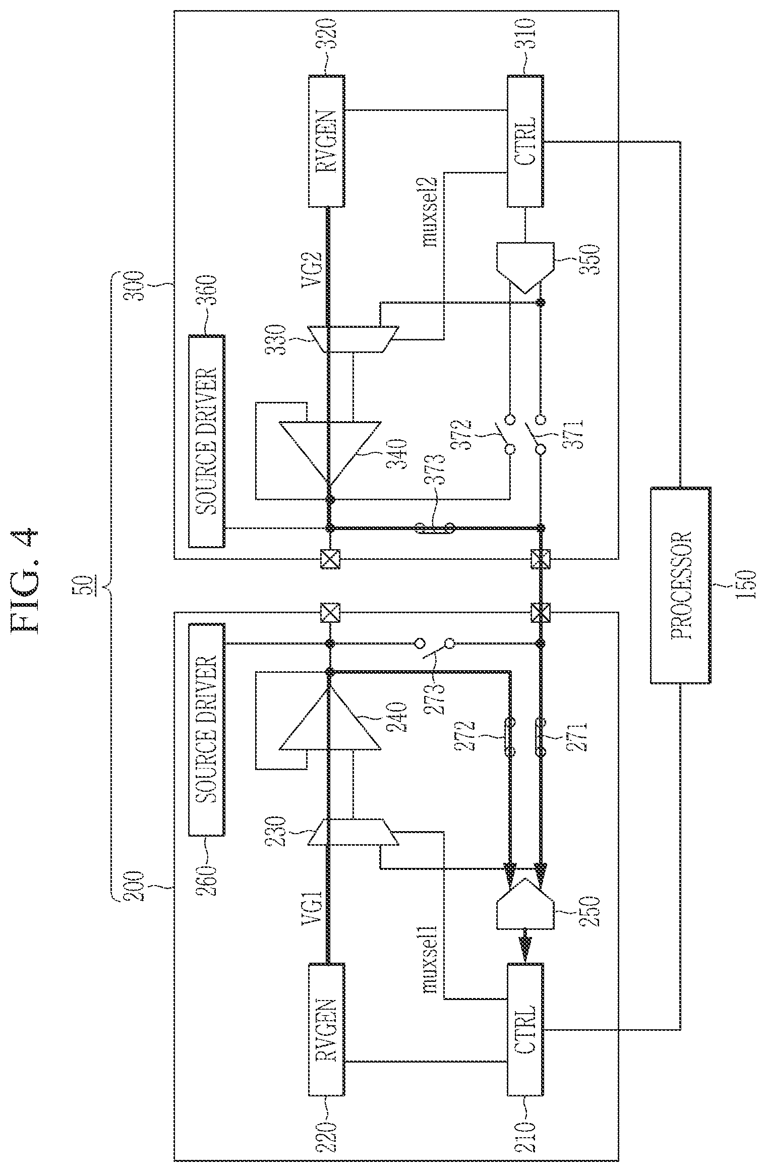 Patent US12586548 Figure 4 – Display device and method for displaying image