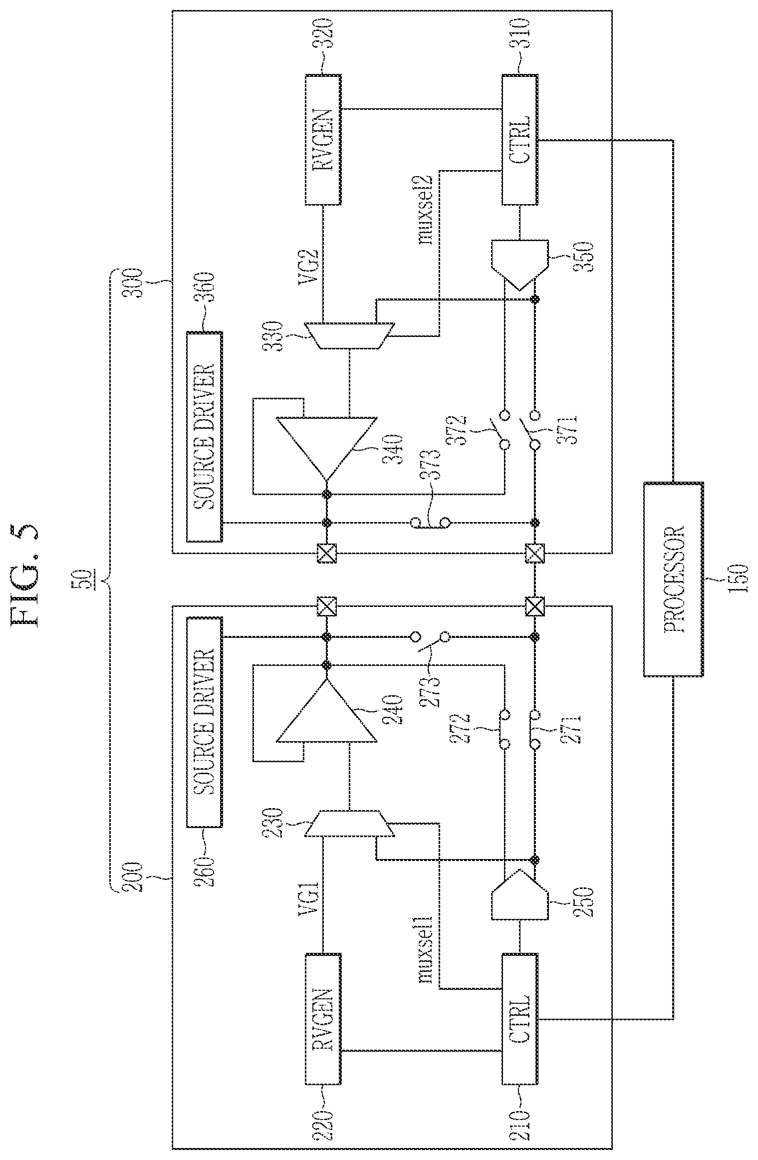 Patent US12586548 Figure 5 – Display device and method for displaying image