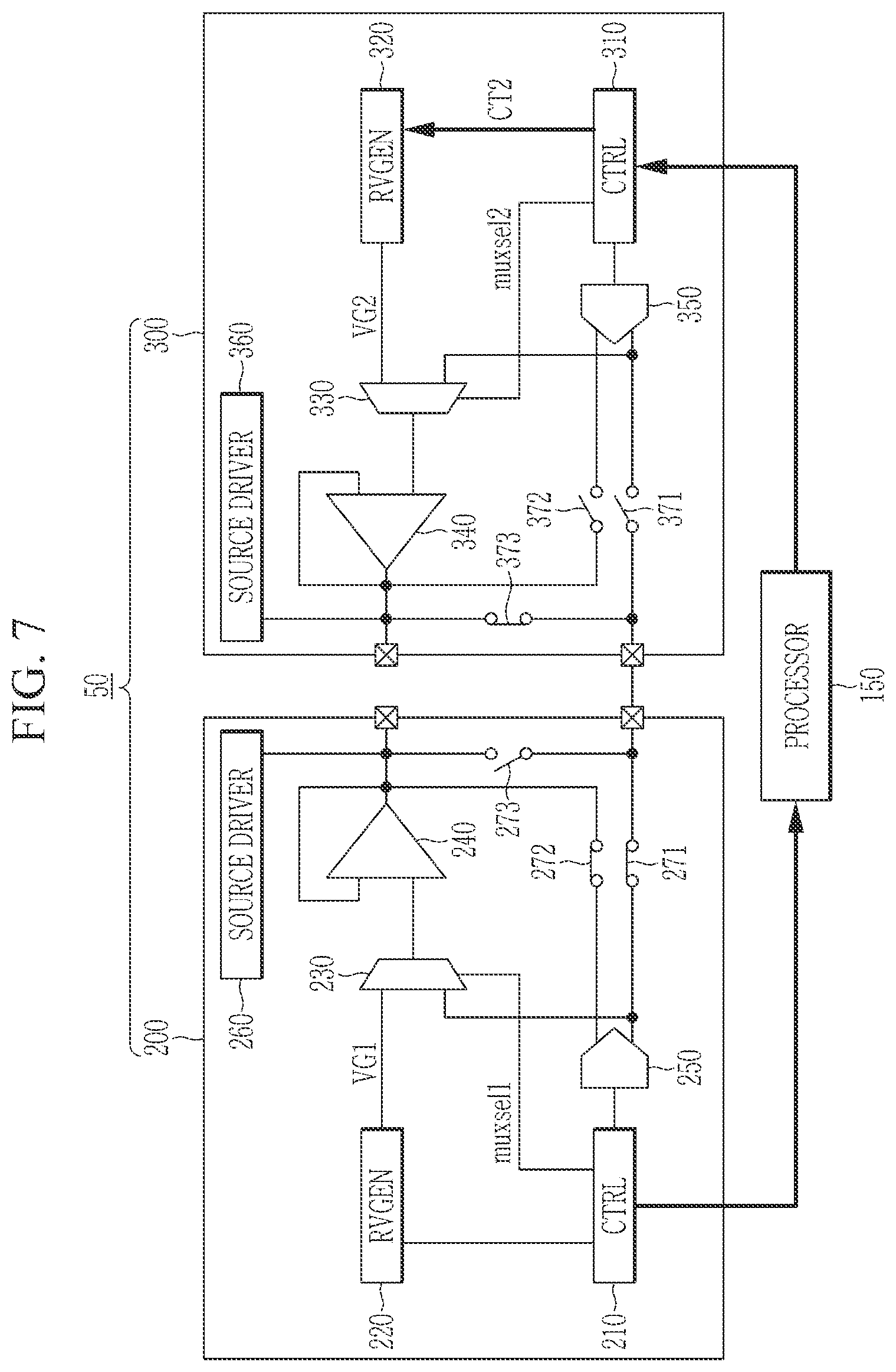 Patent US12586548 Figure 7 – Display device and method for displaying image