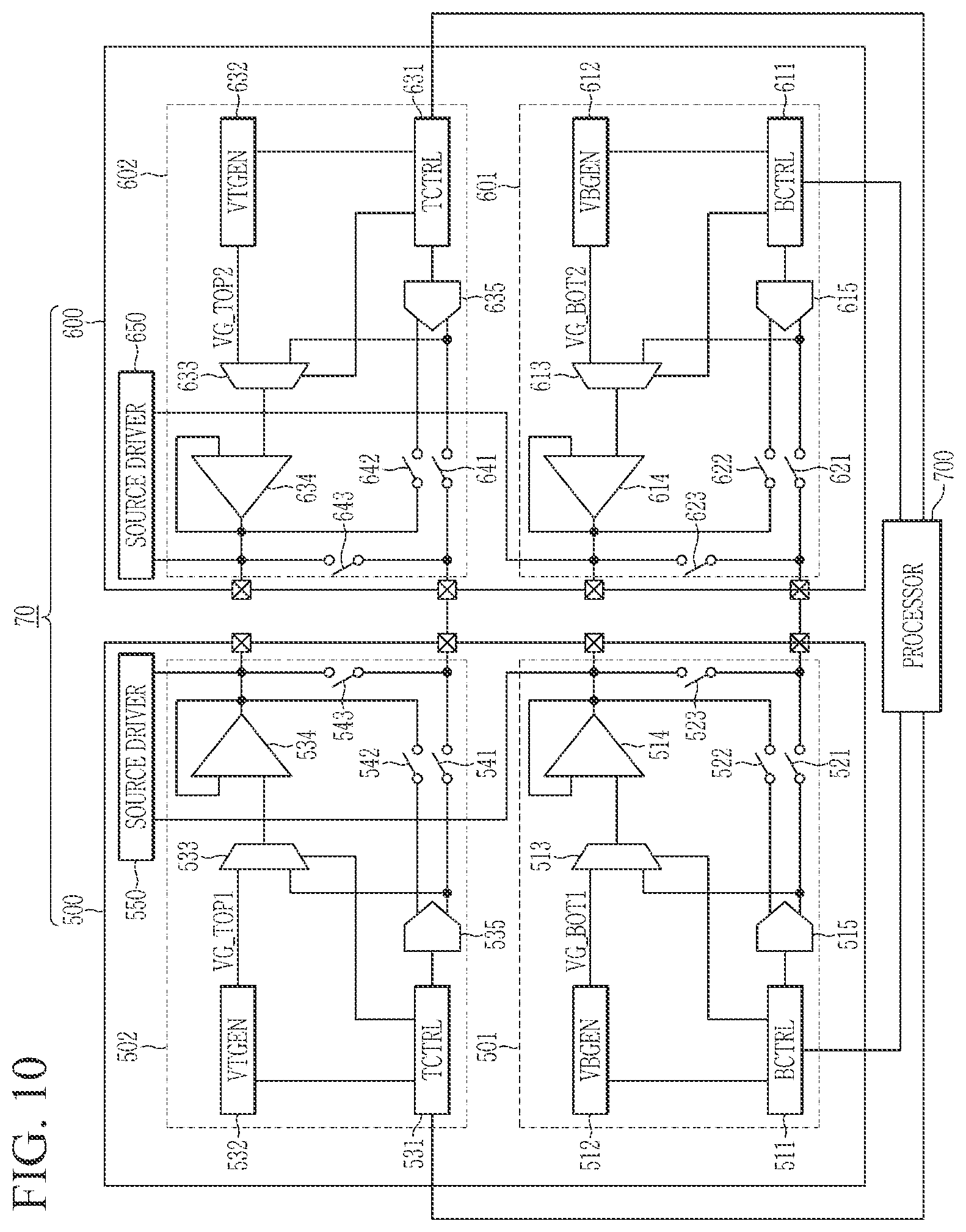 Patent US12586548 Figure 10 – Display device and method for displaying image