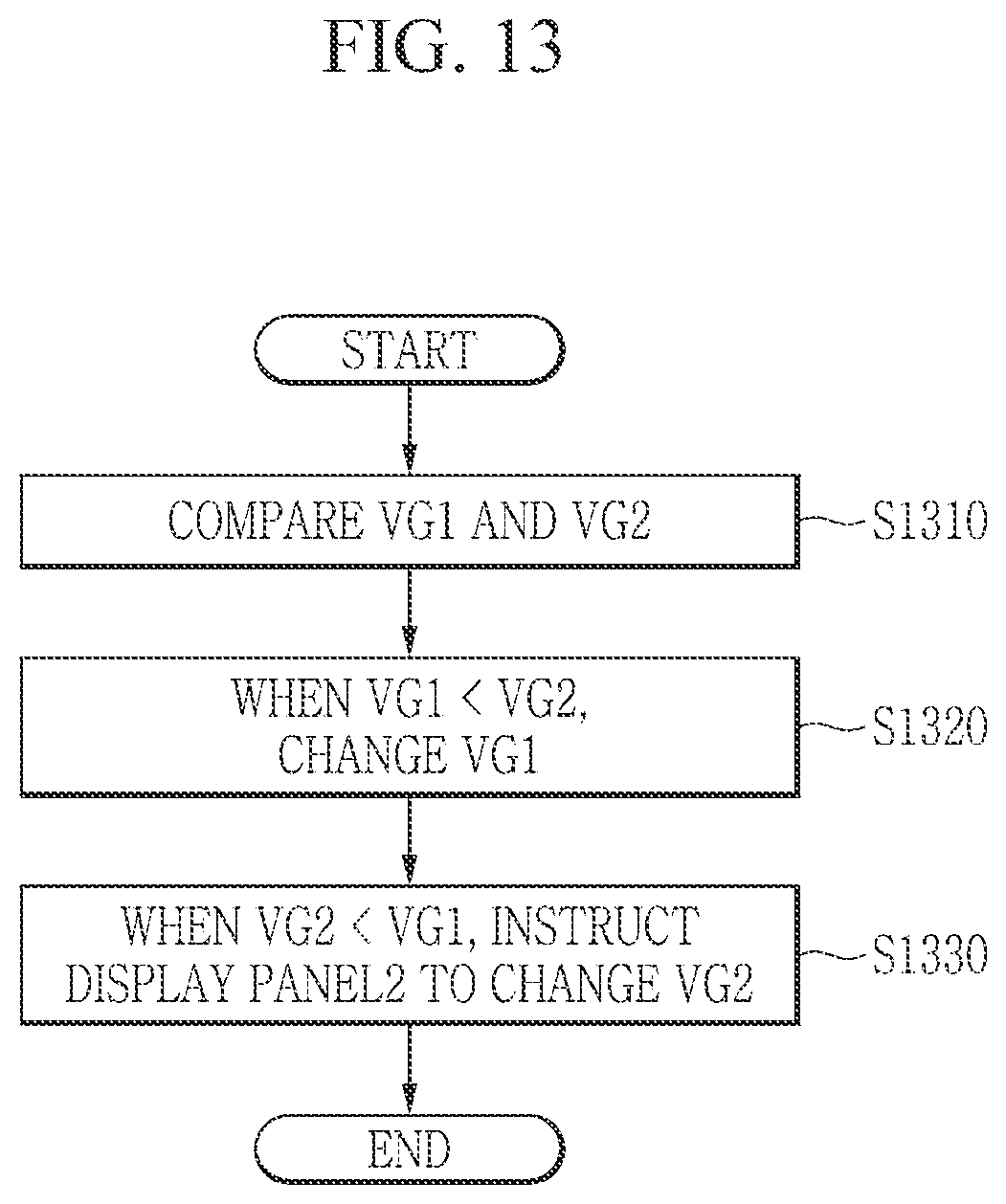 Patent US12586548 Figure 13 – Display device and method for displaying image