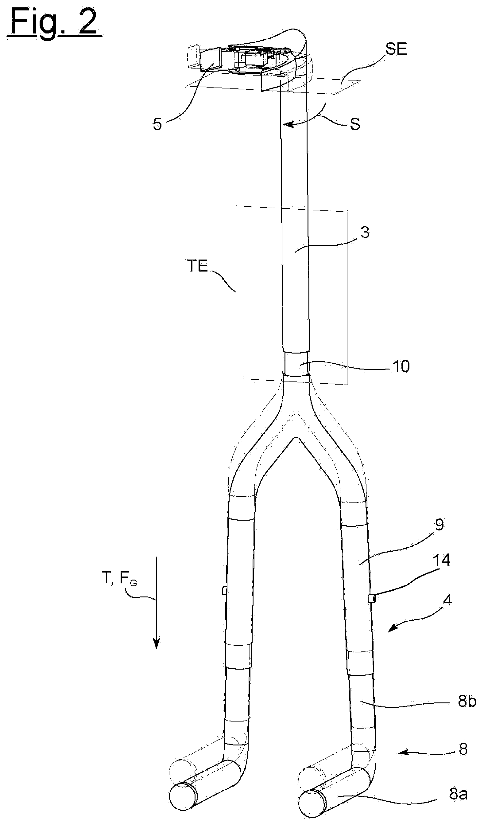 Patent US12586550 Figure 2 – Wall mount for guitar