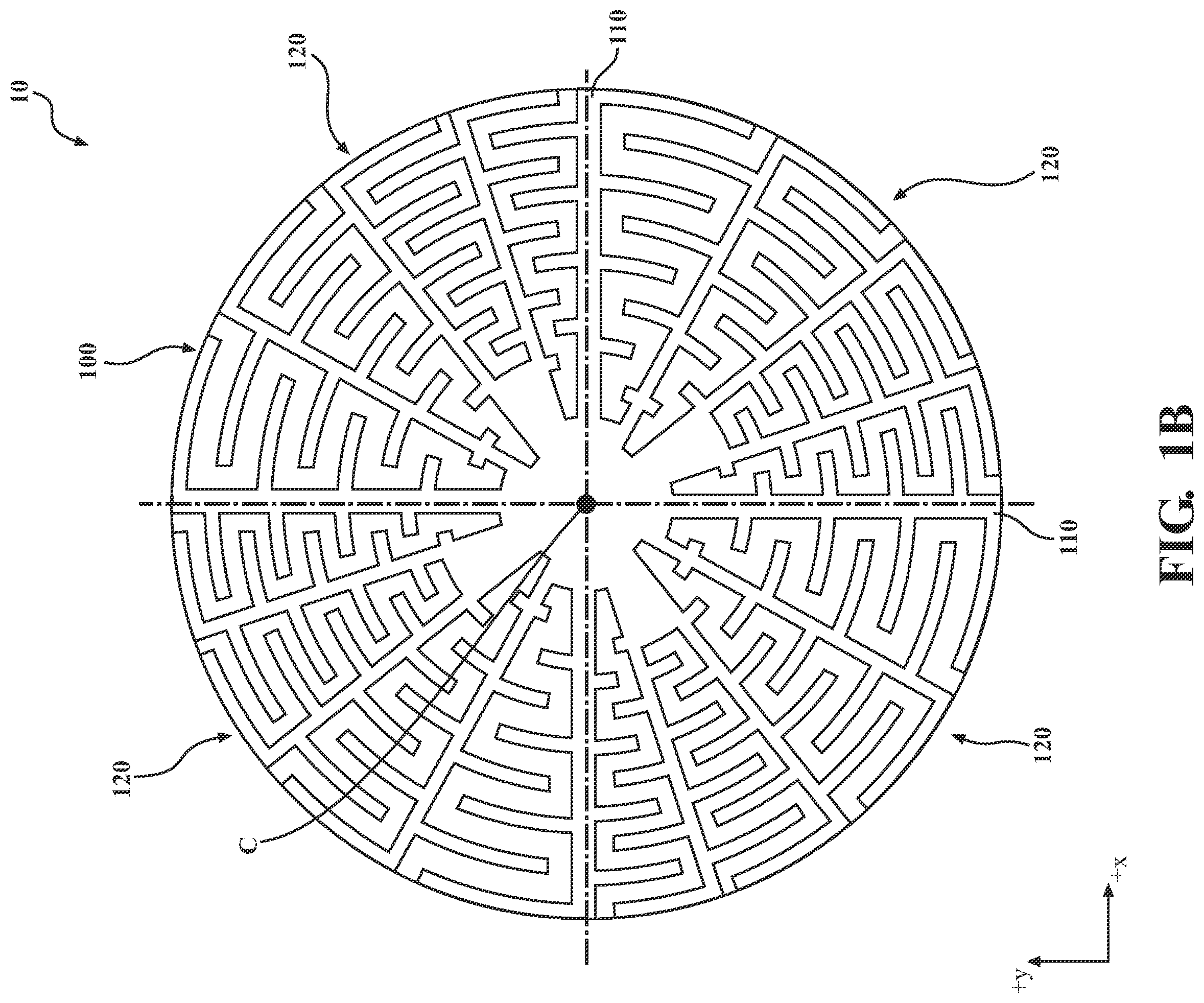 Patent US12586556 Figure 2 – Angle independent acoustic structures for broadband sound absorption and sound transmission loss