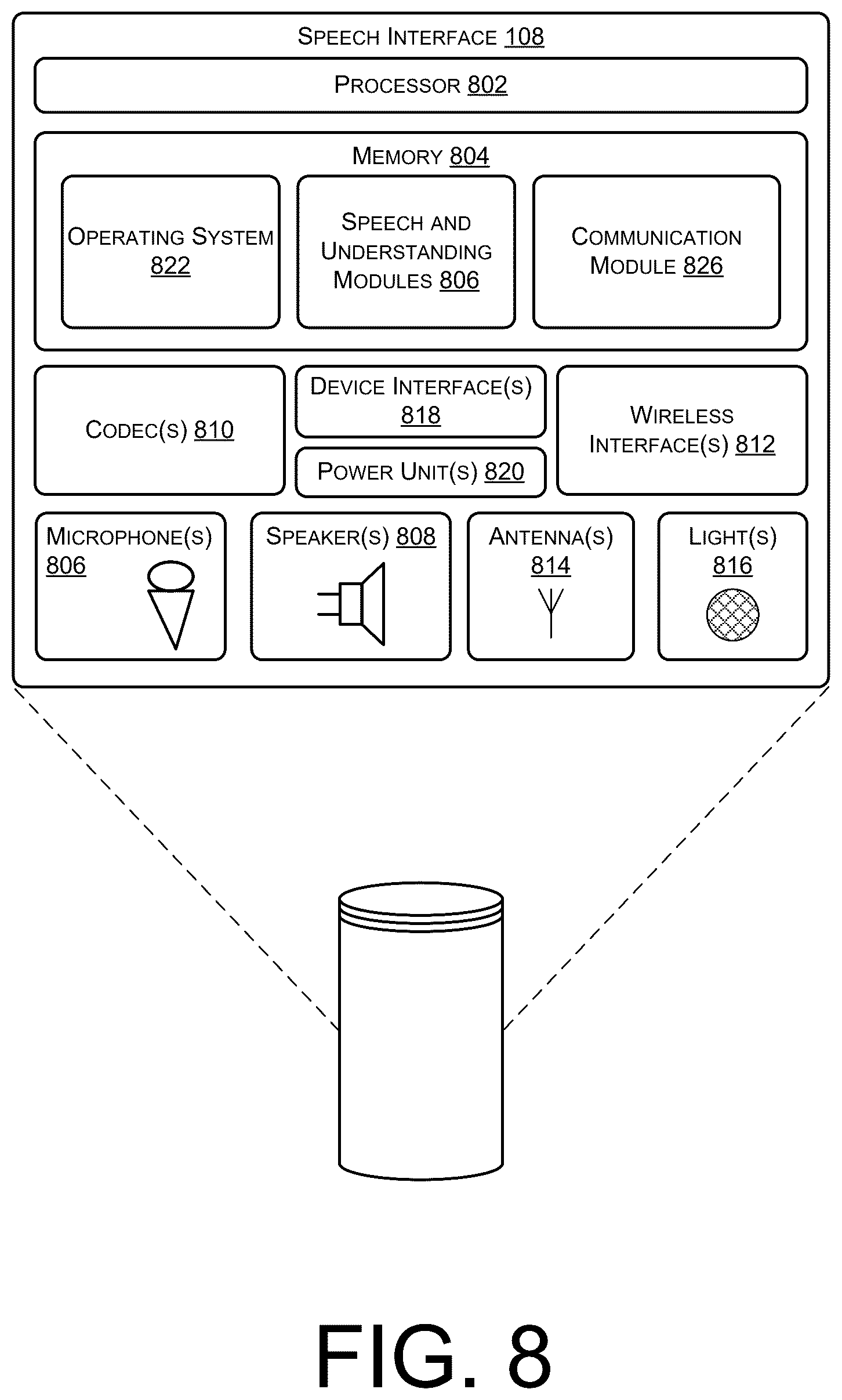Patent US12586564 Figure 5 – User feedback for speech interactions