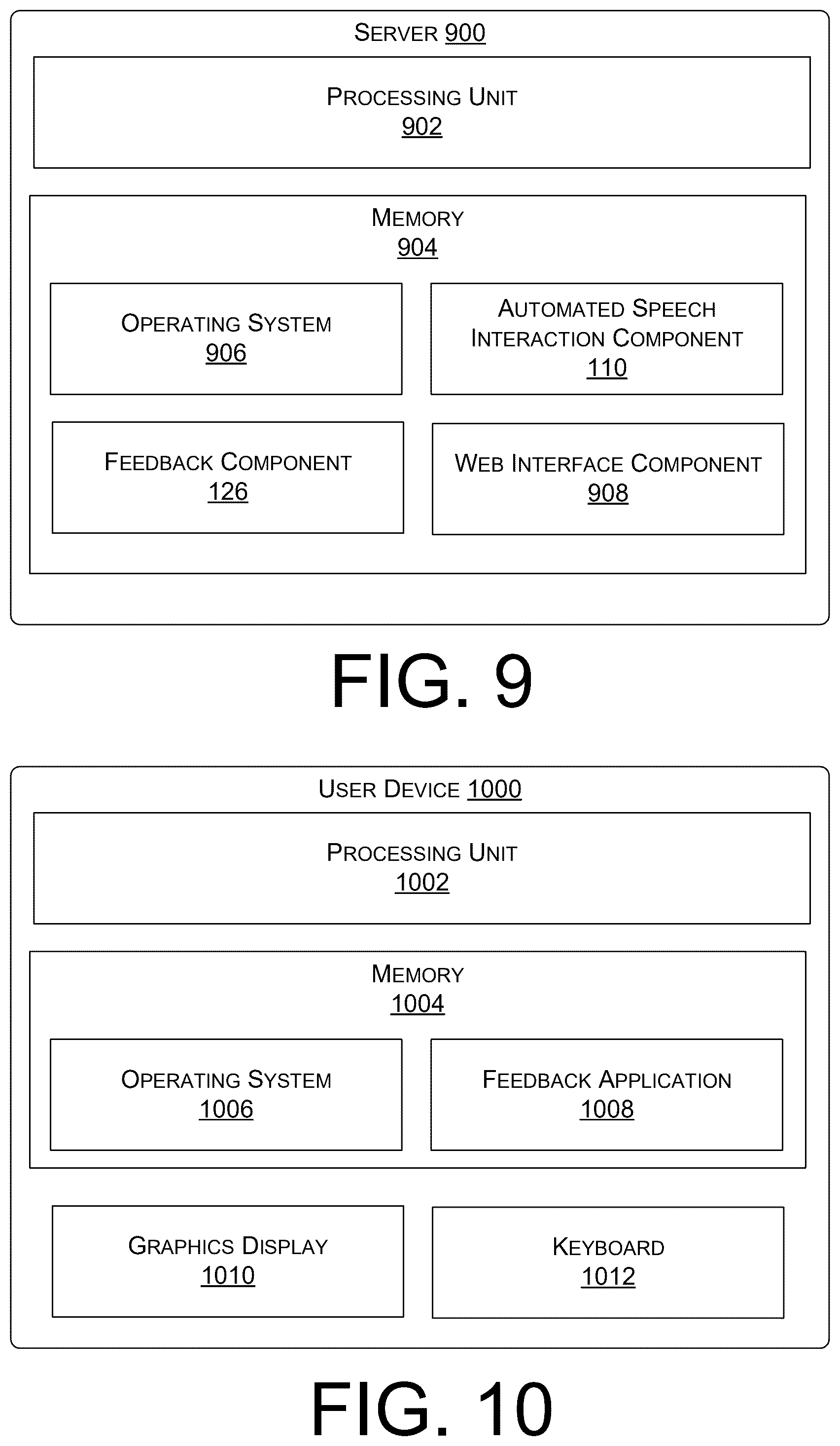 Patent US12586564 Figure 6 – User feedback for speech interactions