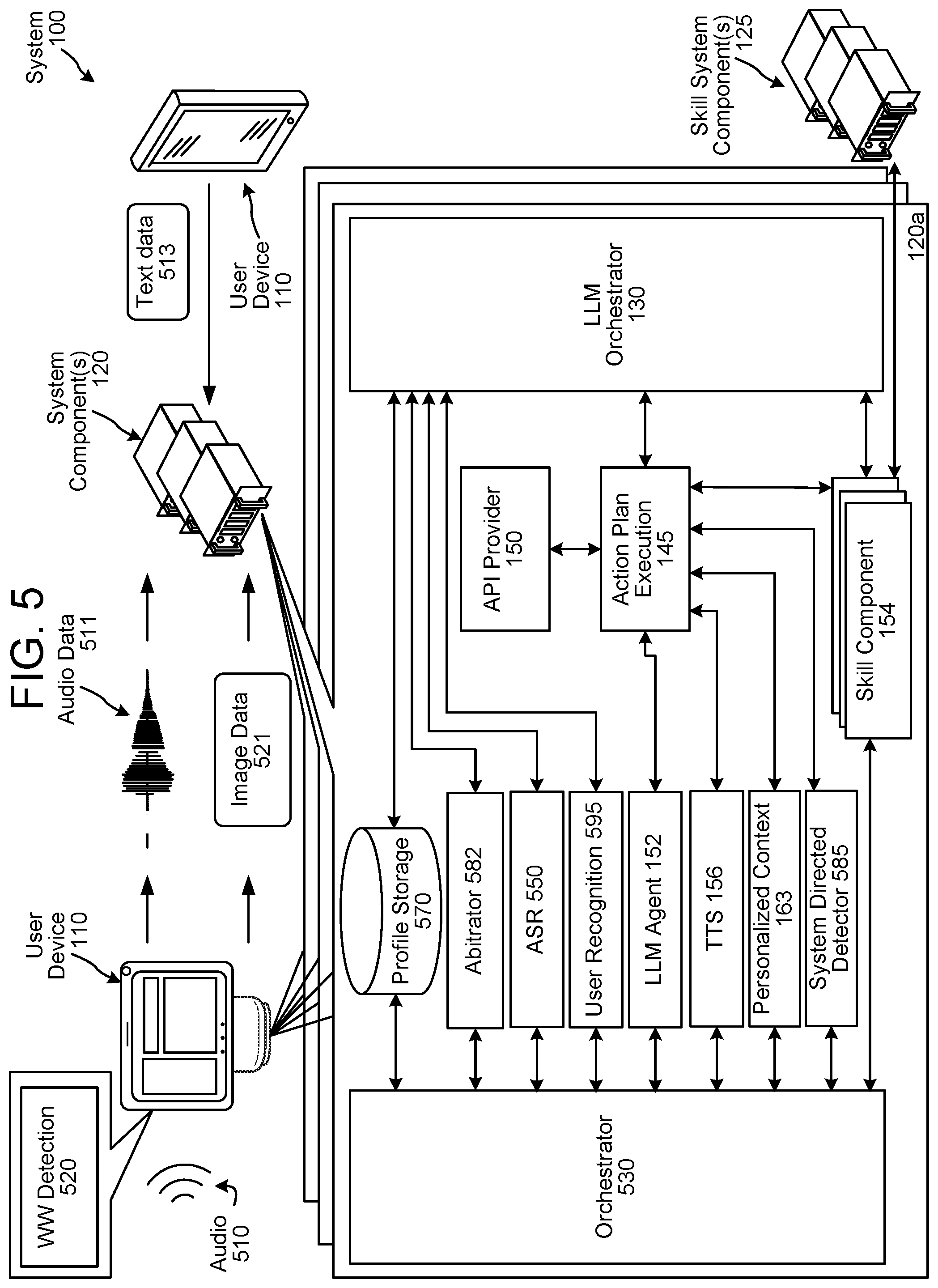 Patent US12586578 Figure 6 – Natural language processing