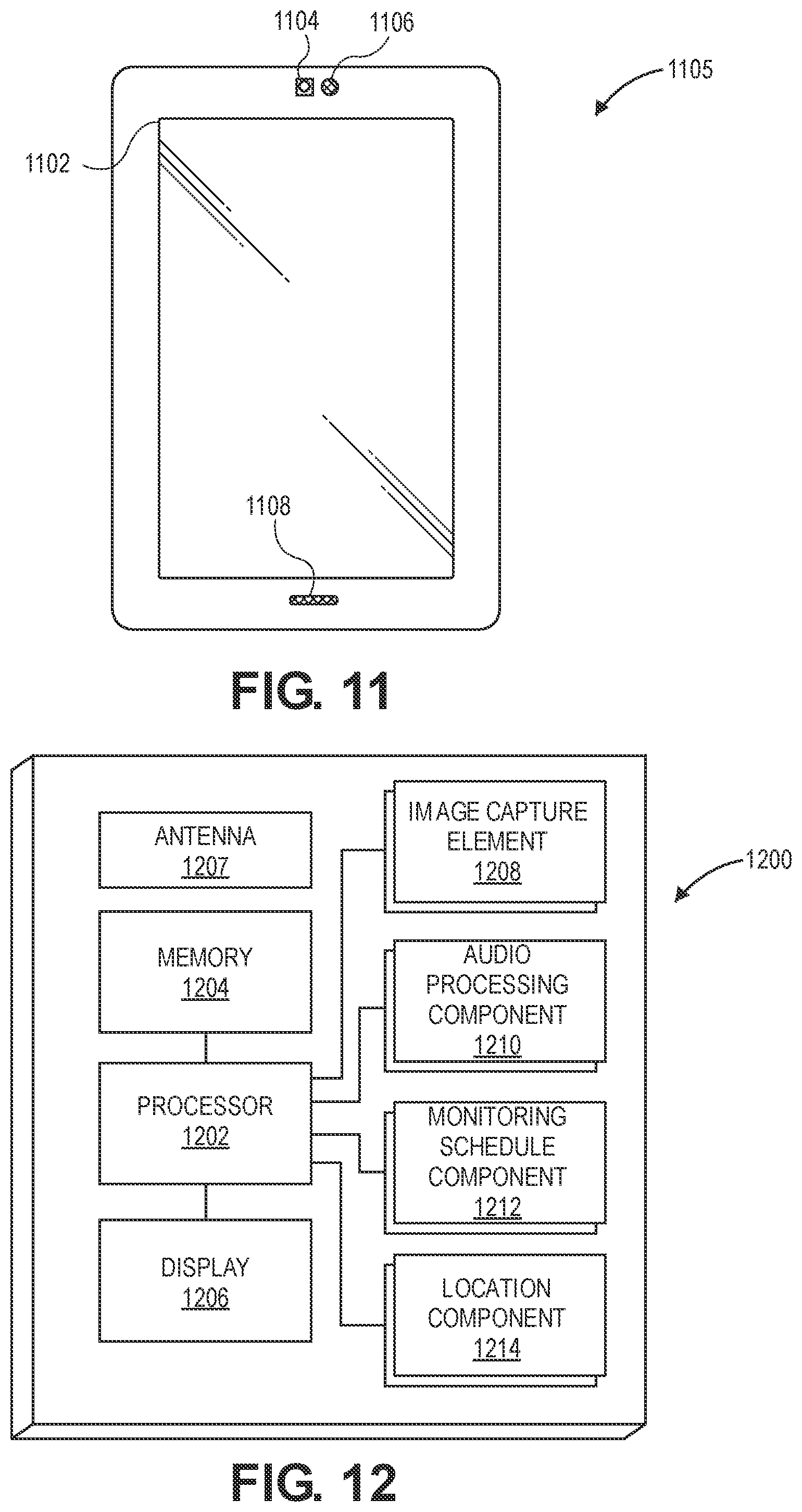 Patent US12586583 Figure 11 – Power state control of a device performing detection of voice in audio data