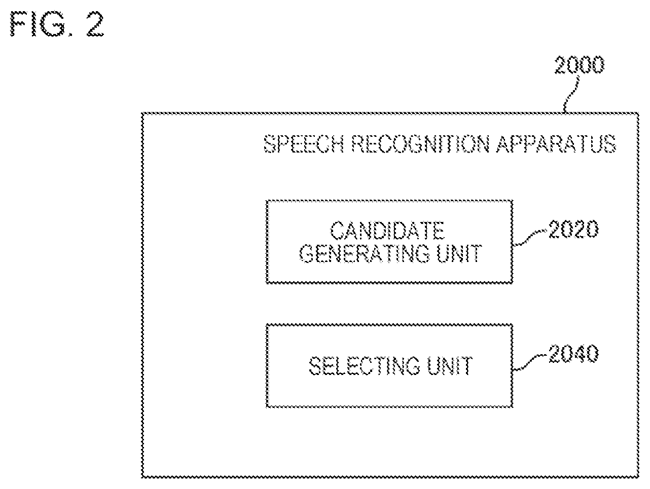 Patent US12586585 Figure 2 – Speech recognition apparatus, control method, and non-transitory storage medium