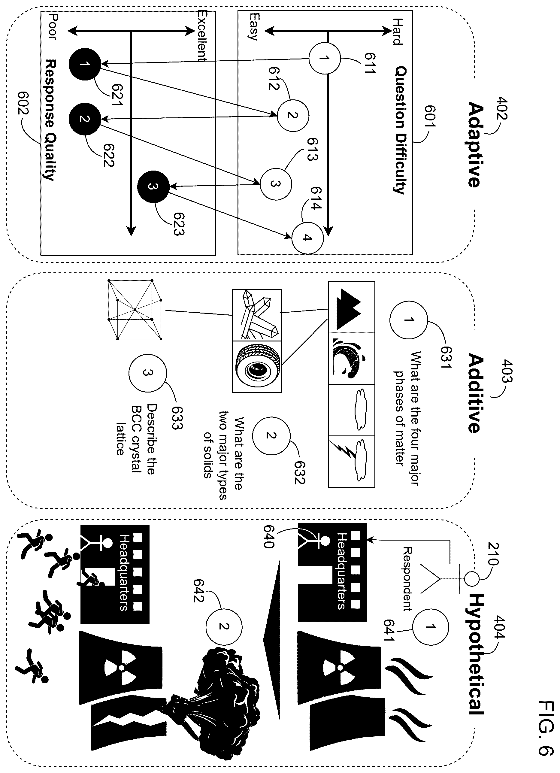 Patent US12586589 Figure 12 – Artificial intelligence system that generates questions and evaluates oral readings and responses