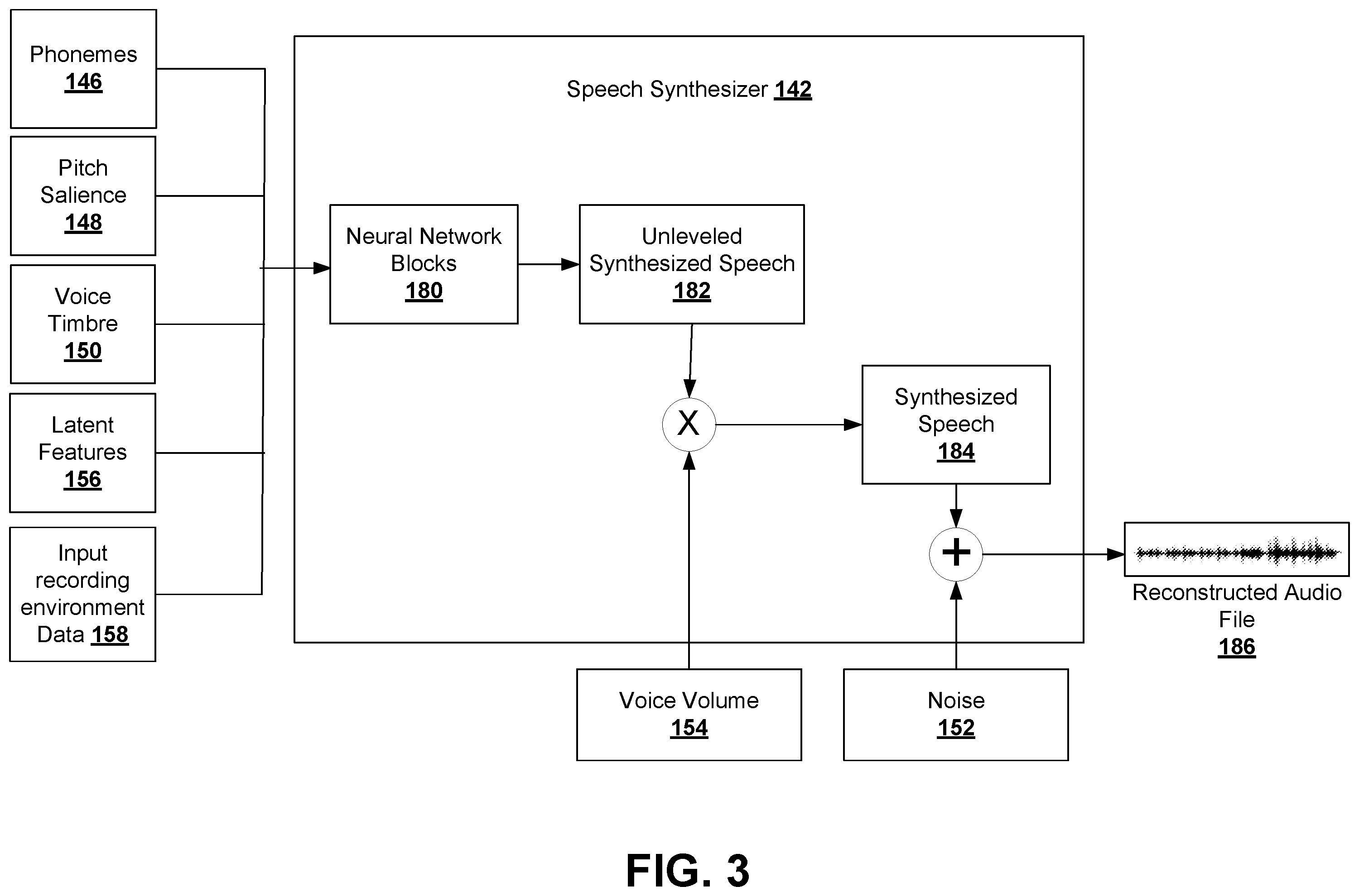 Patent US12586597 Figure 3 – Enhanced audio file generator