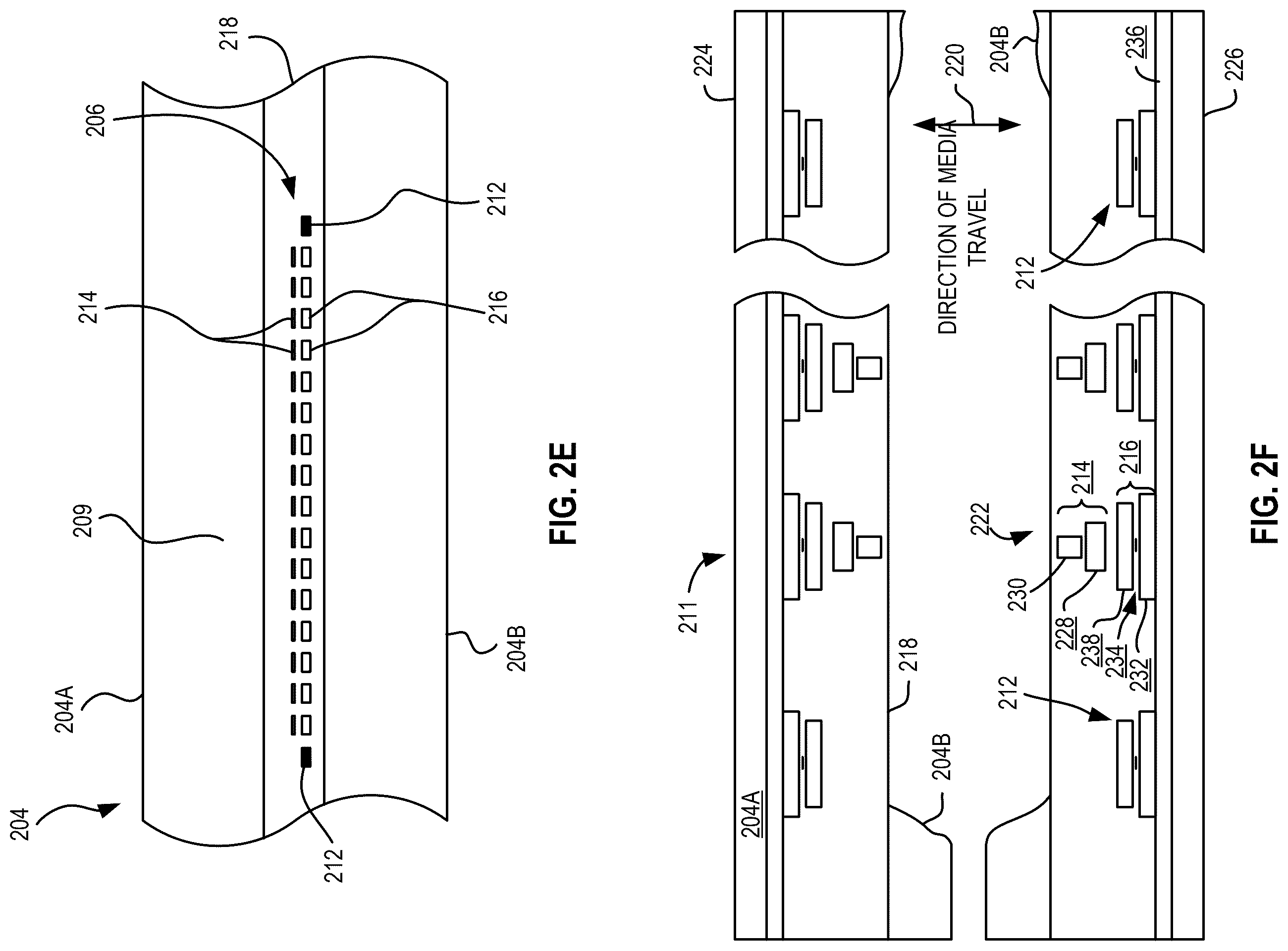 Patent US12586605 Figure 4 – Magnetic tape head usable in two or more modes of operation