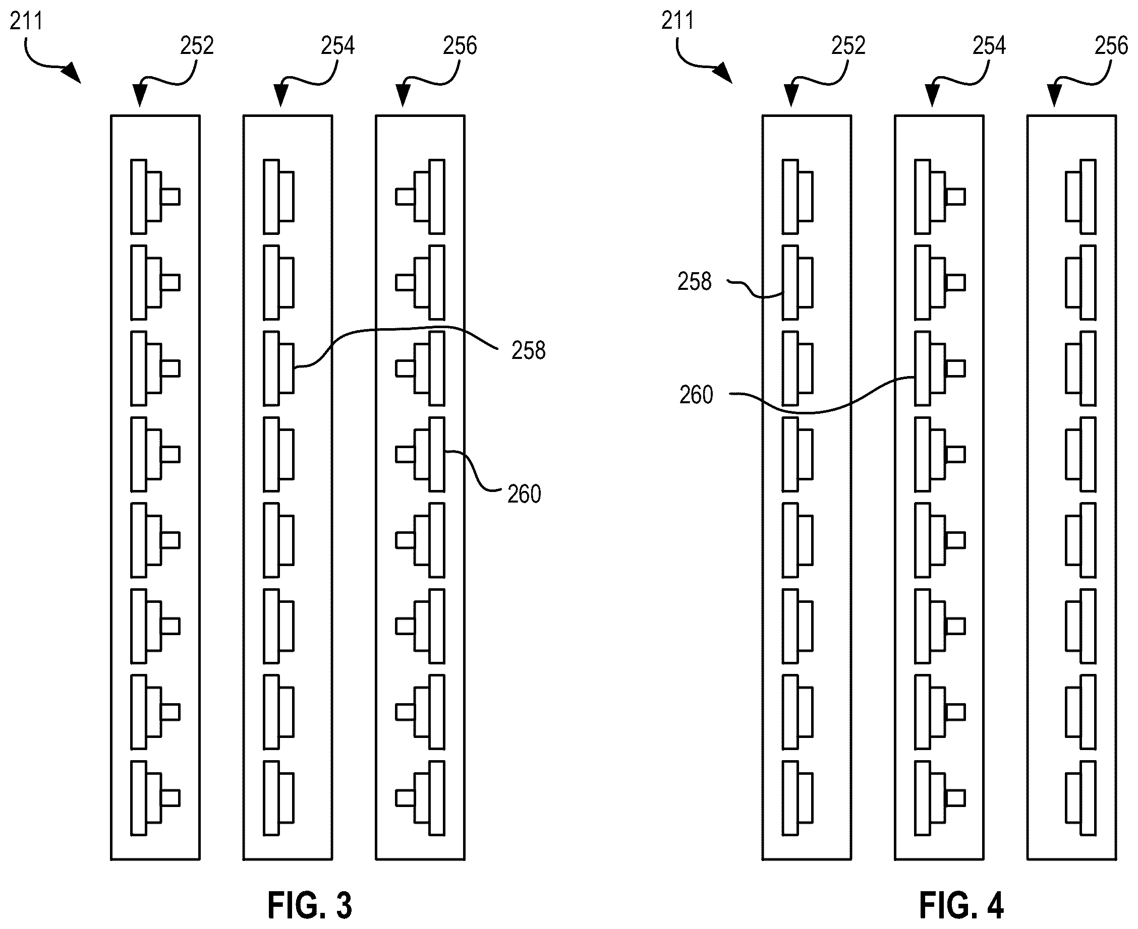 Patent US12586605 Figure 5 – Magnetic tape head usable in two or more modes of operation
