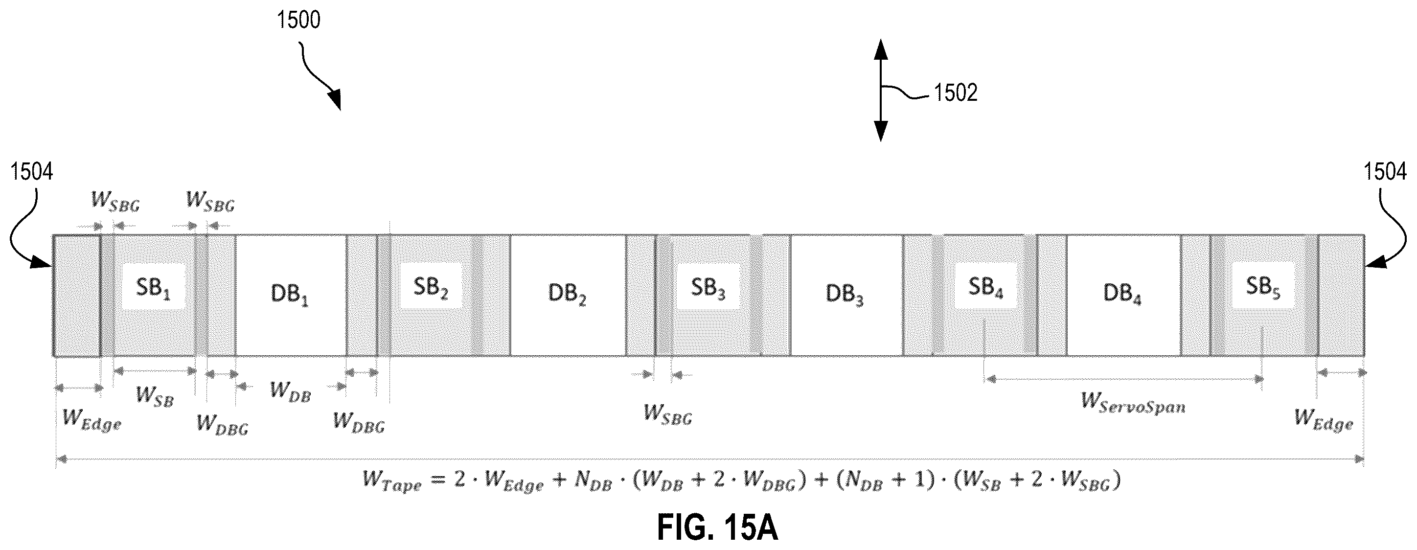 Patent US12586605 Figure 16 – Magnetic tape head usable in two or more modes of operation