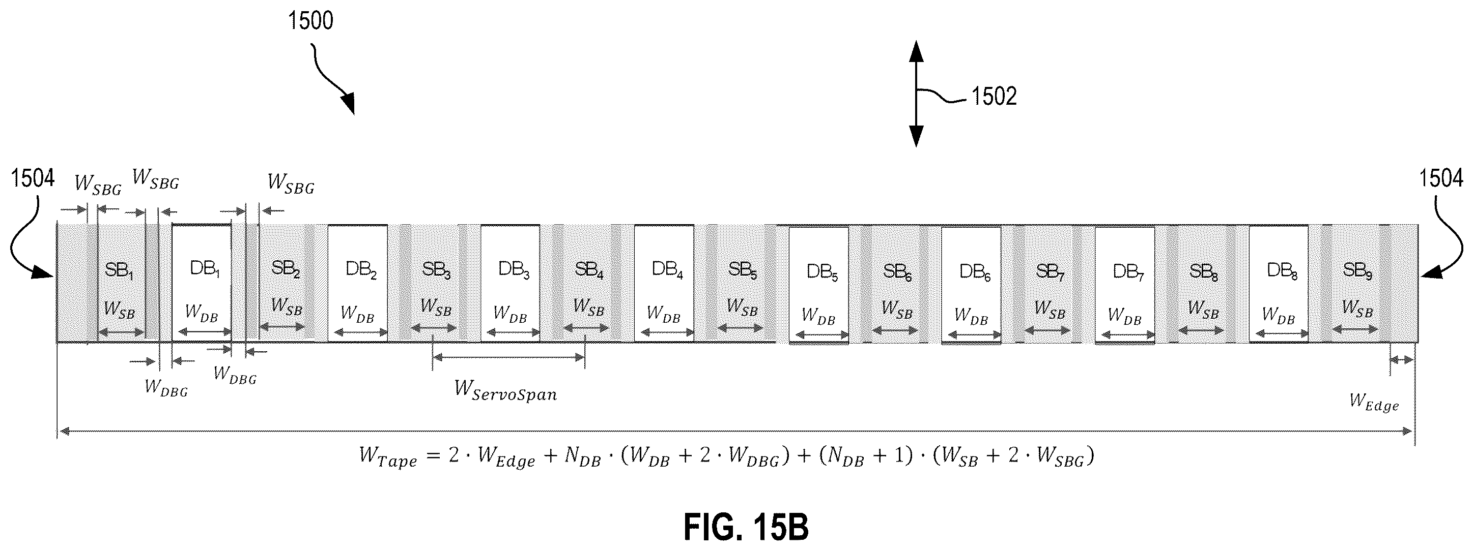 Patent US12586605 Figure 17 – Magnetic tape head usable in two or more modes of operation
