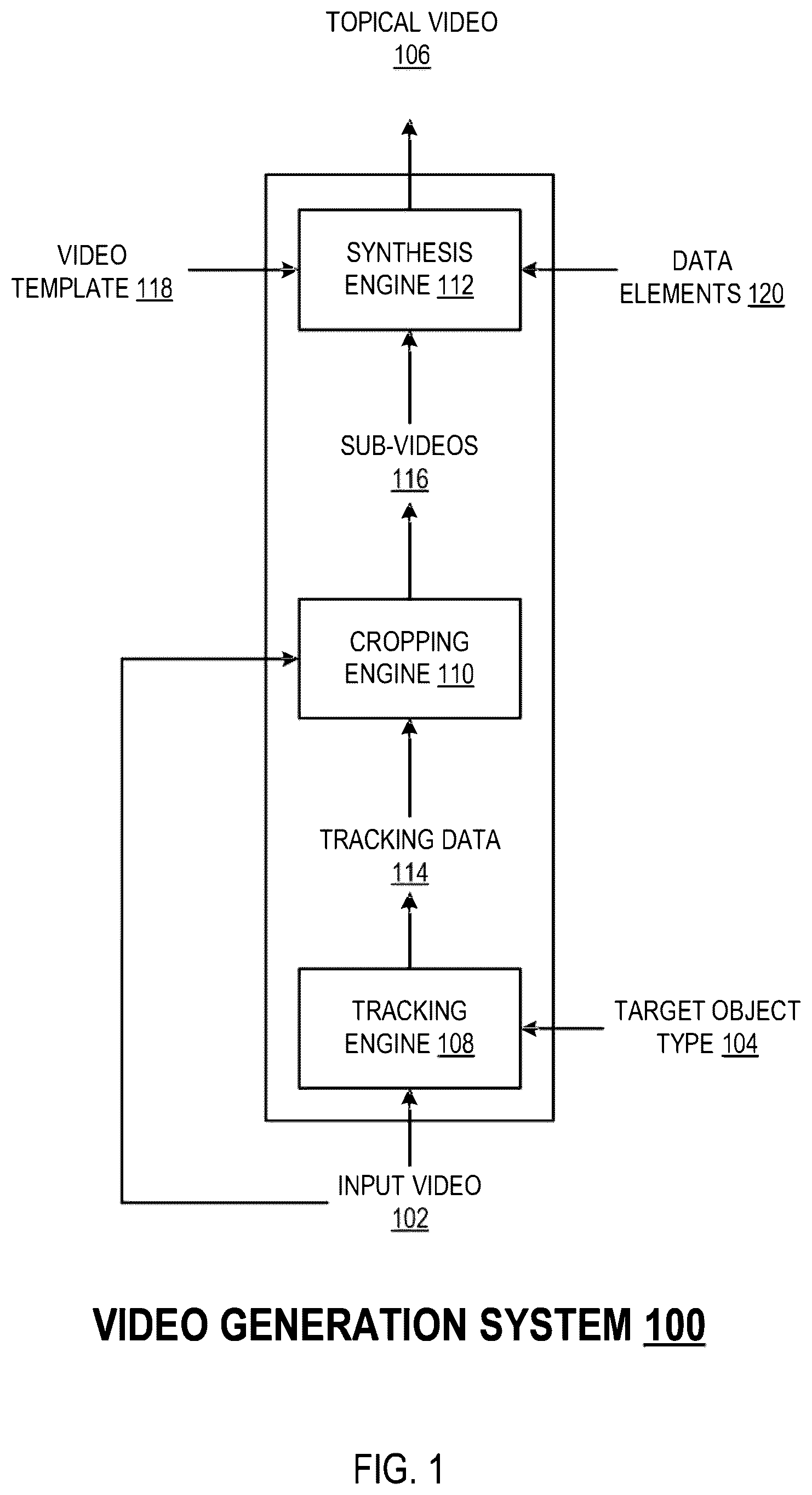 Patent US12586608 — Generating videos — Figure 1