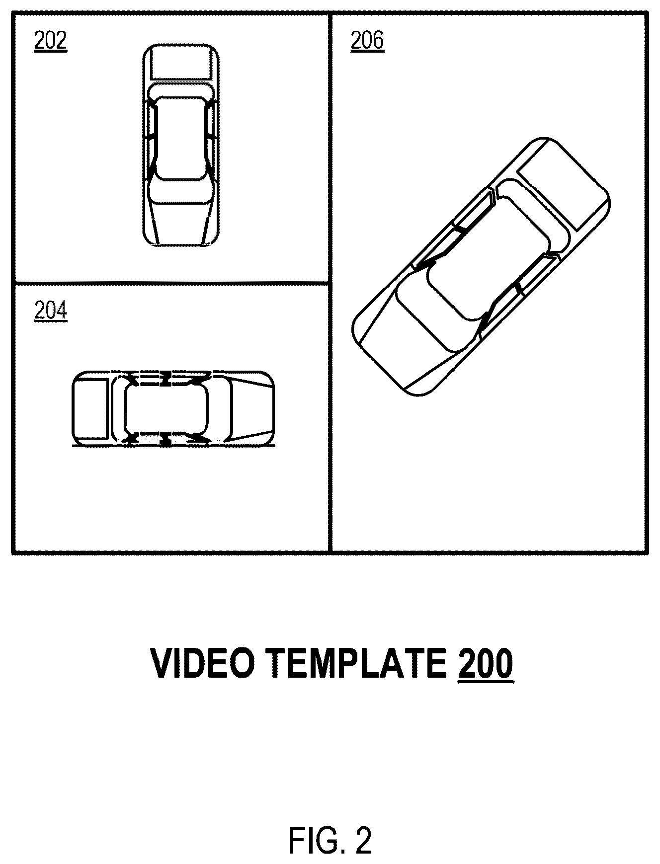 Patent US12586608 Figure 2 – Generating videos