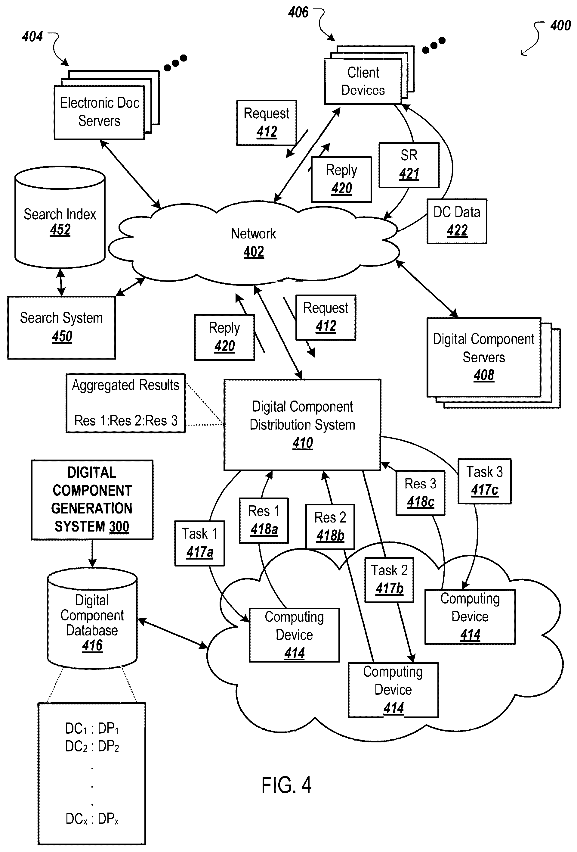 Patent US12586608 Figure 4 – Generating videos