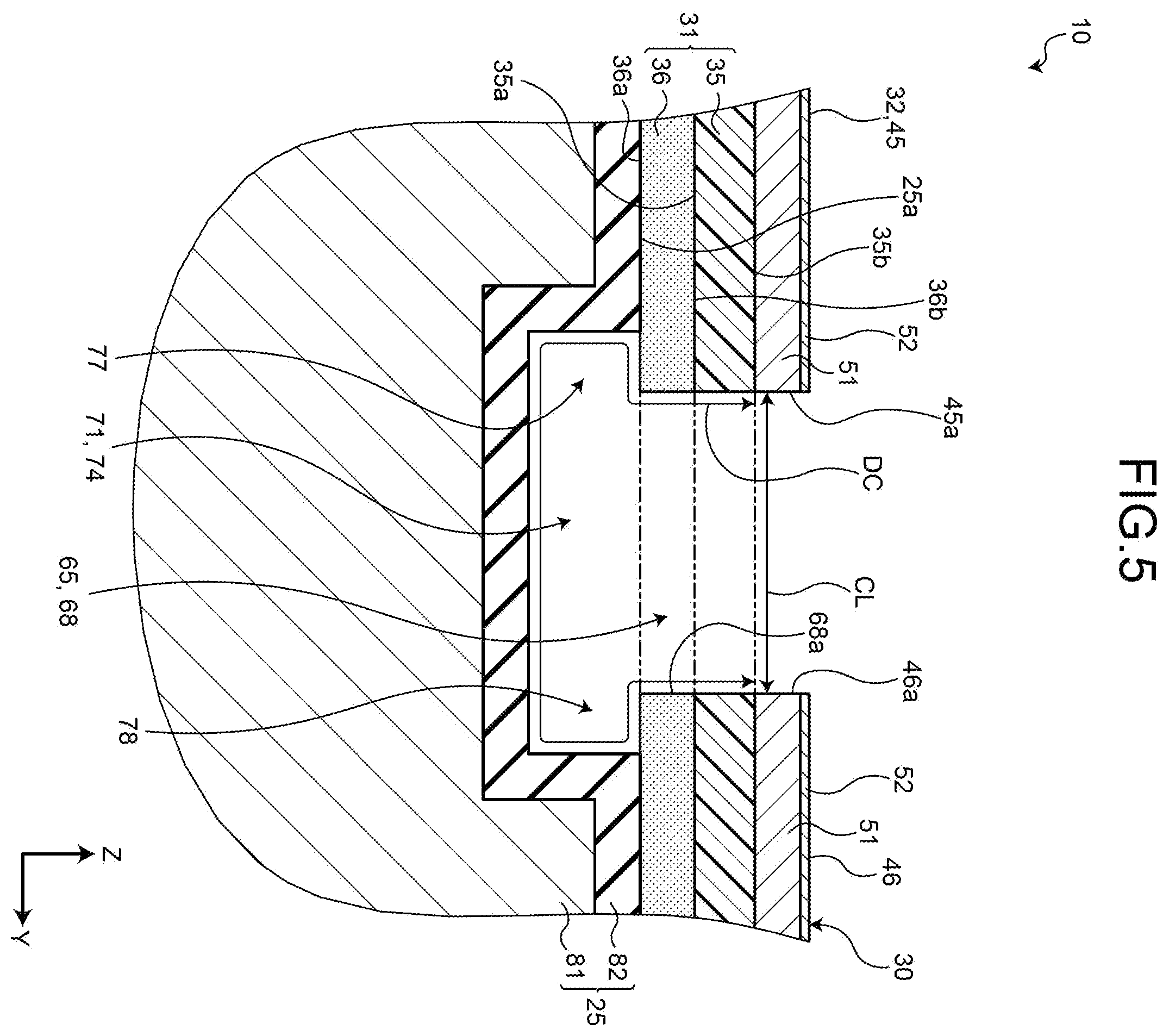 Patent US12586611 Figure 5 – Electronic device