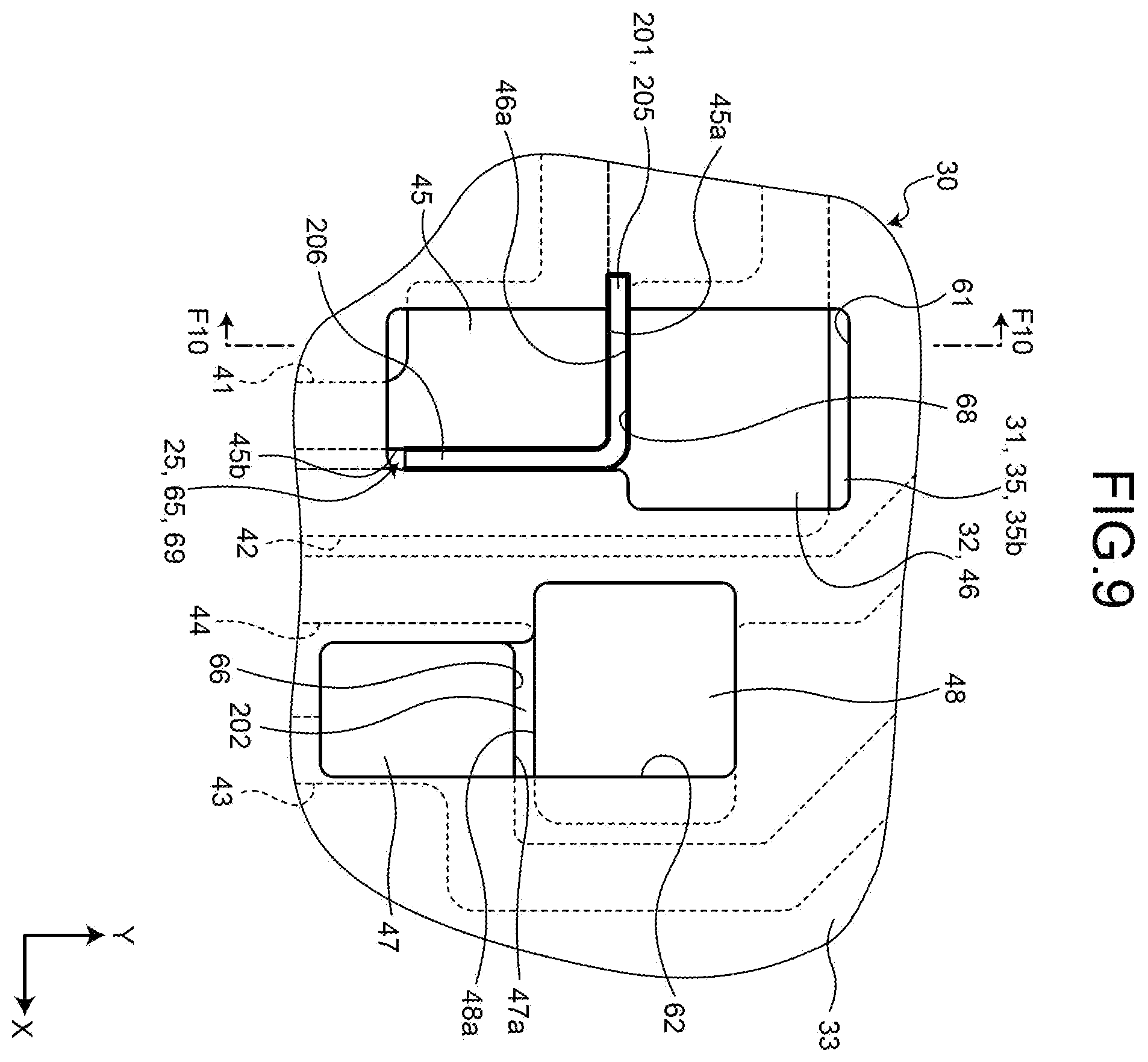 Patent US12586611 Figure 9 – Electronic device