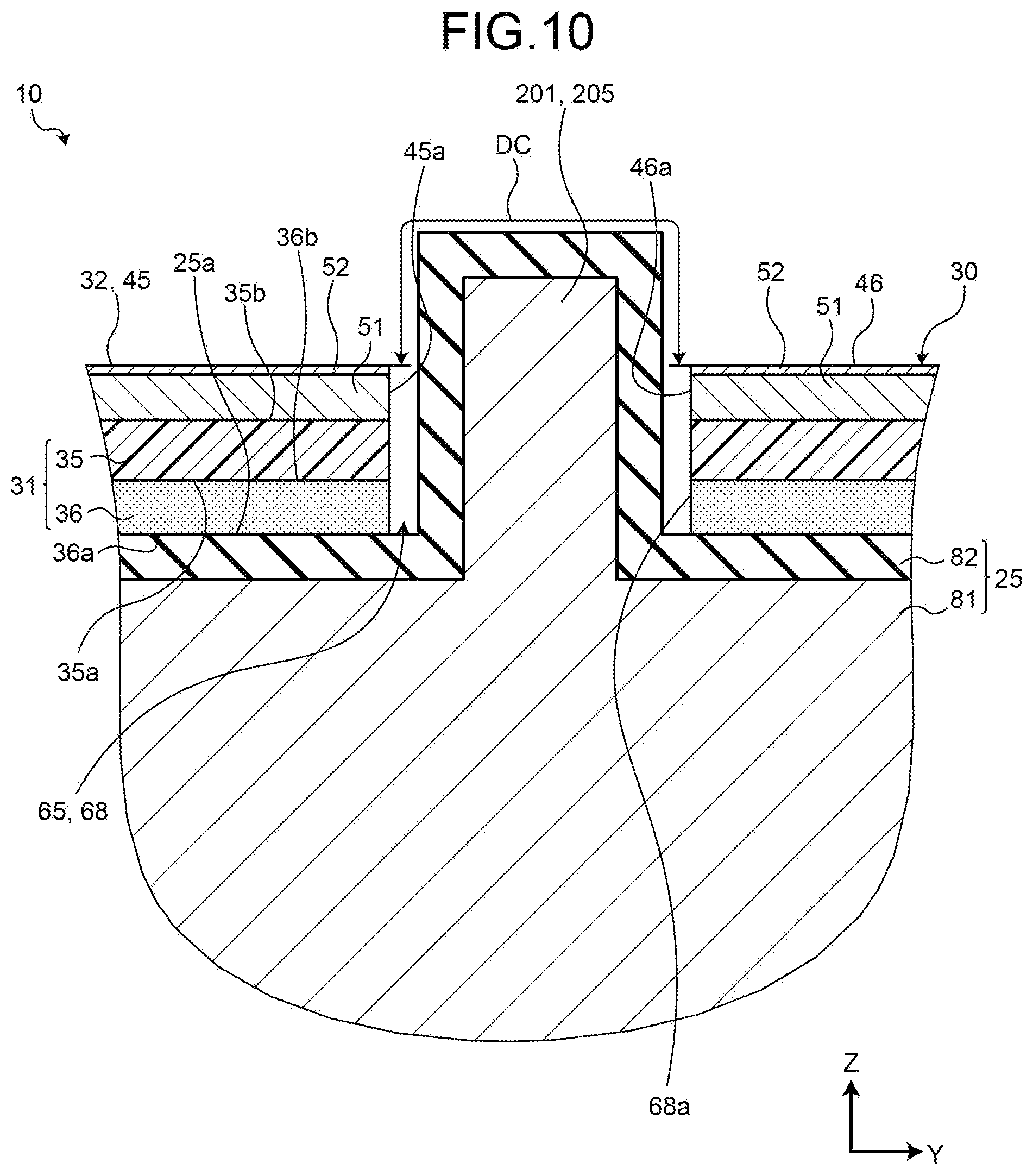 Patent US12586611 Figure 10 – Electronic device