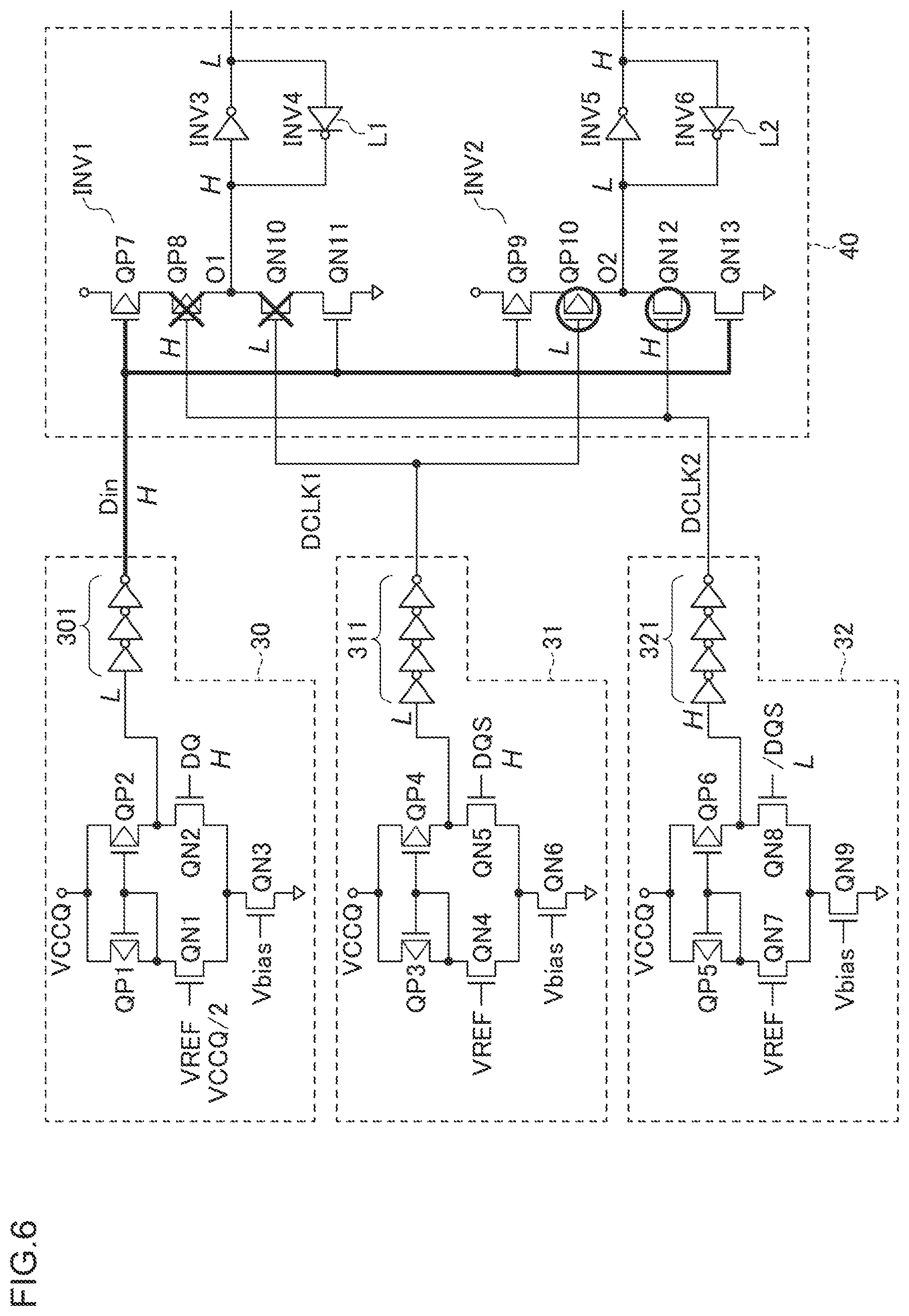 Patent US12586612 Figure 6 – Semiconductor memory device