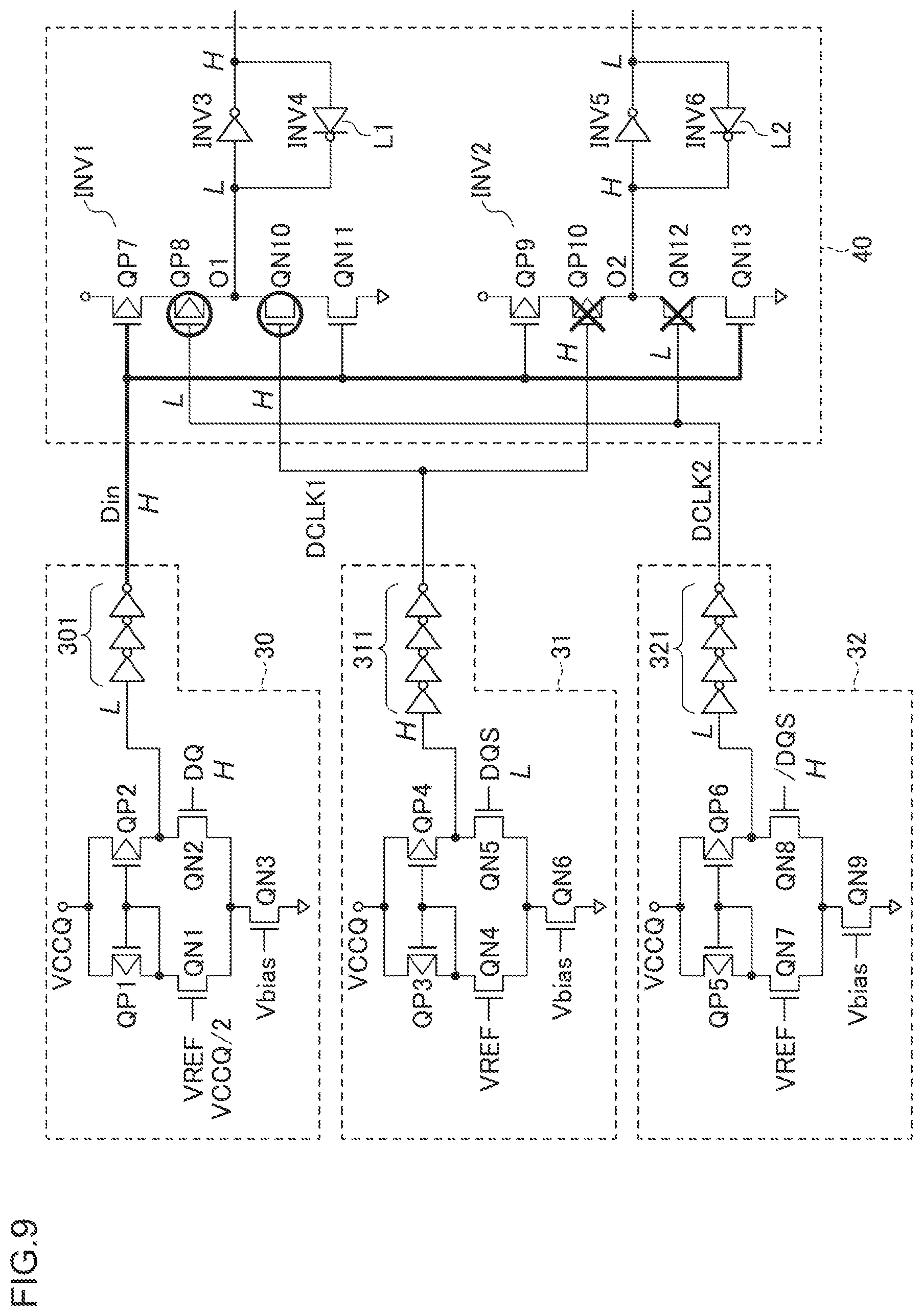 Patent US12586612 Figure 9 – Semiconductor memory device