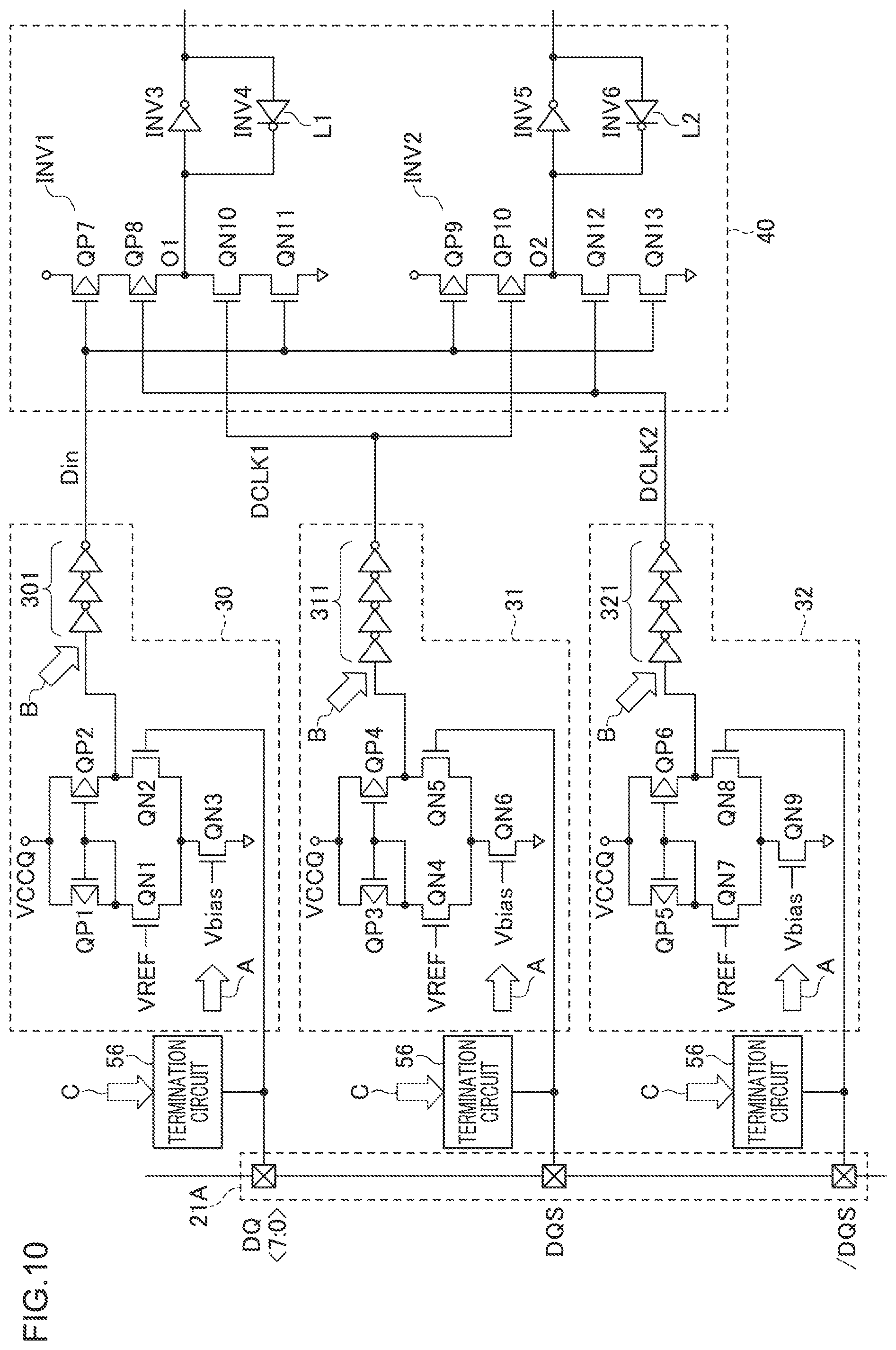 Patent US12586612 Figure 10 – Semiconductor memory device