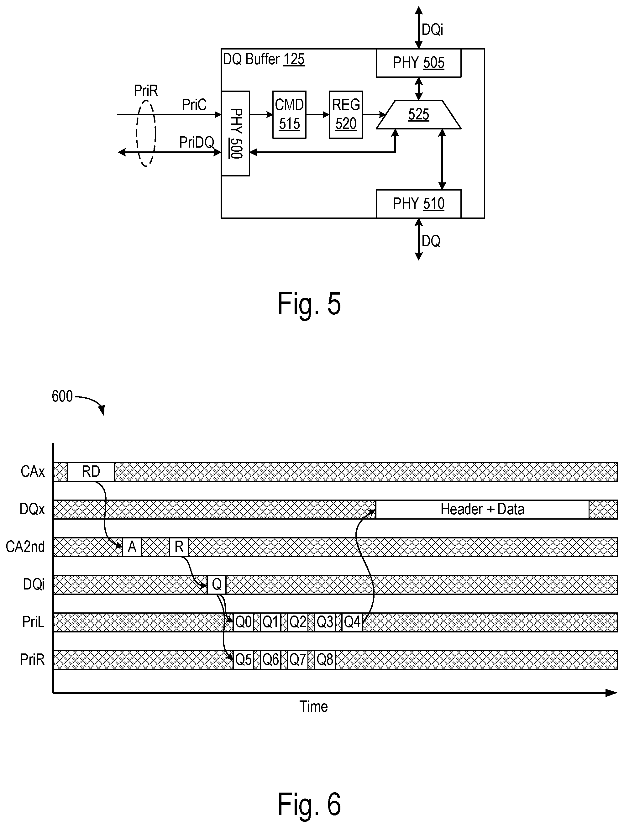 Patent US12586617 Figure 5 – Memory module and system supporting parallel and serial access modes