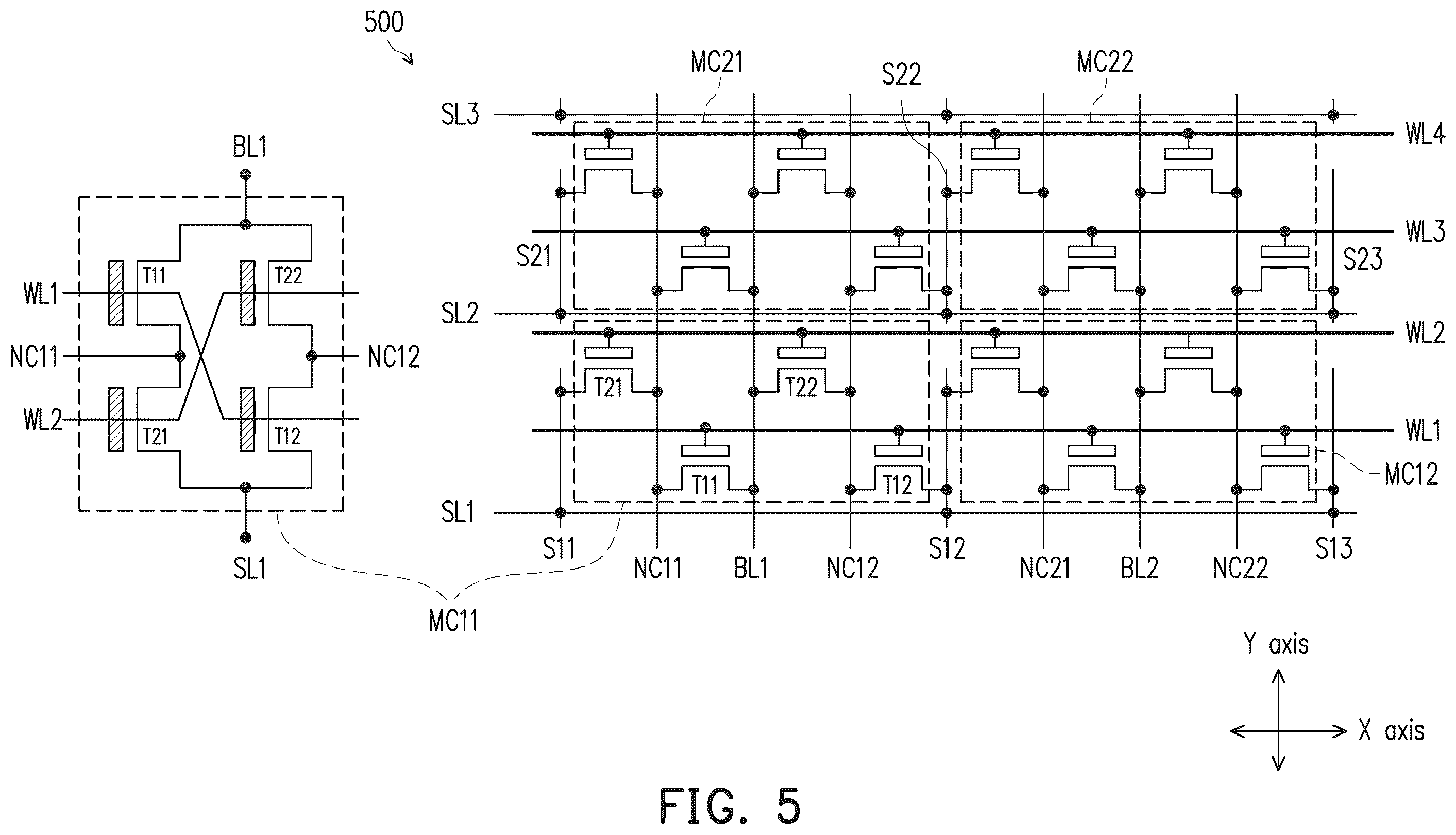 Patent US12586619 Figure 5 – Integrated circuit device and methods