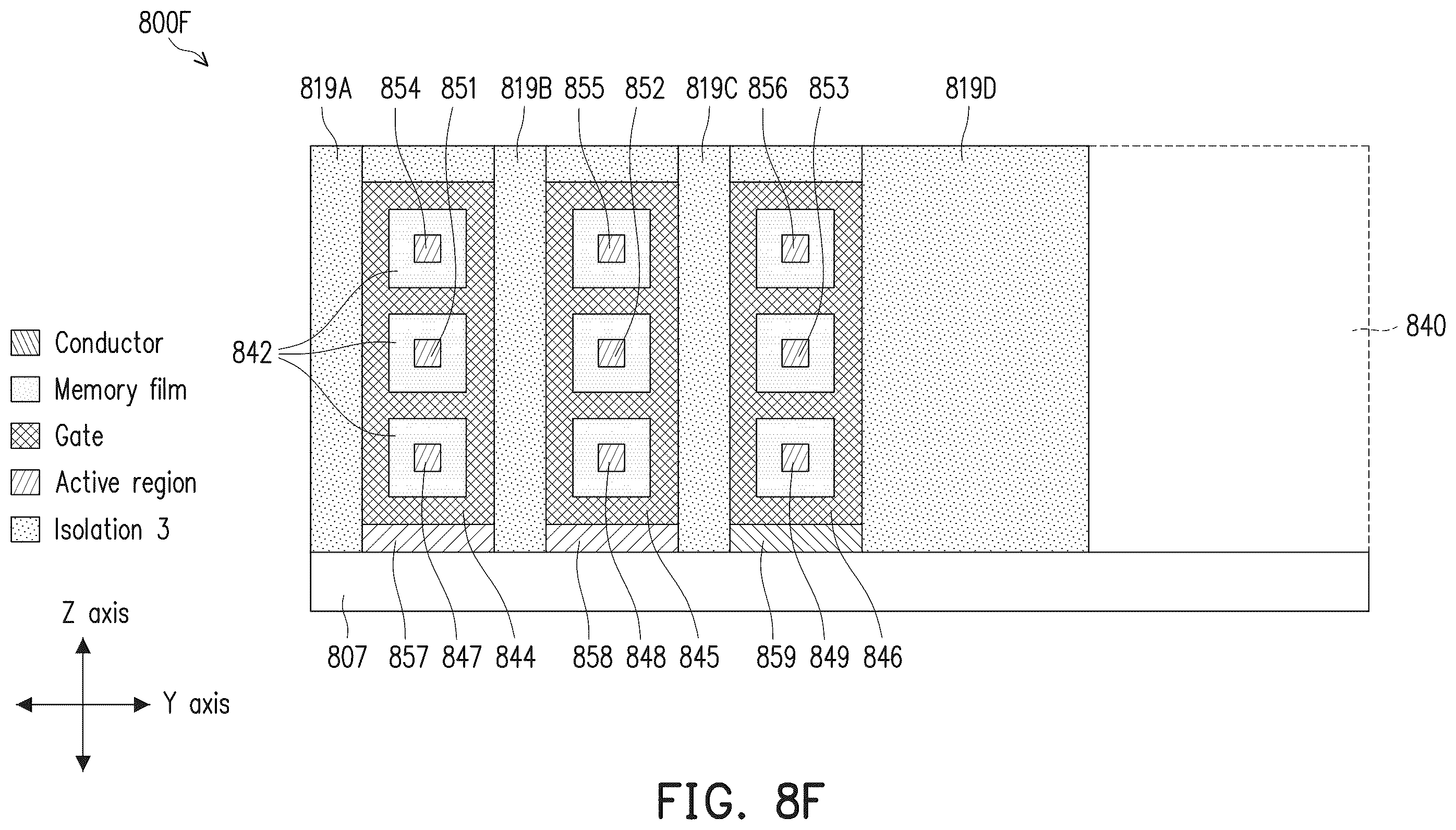 Patent US12586619 Figure 12 – Integrated circuit device and methods