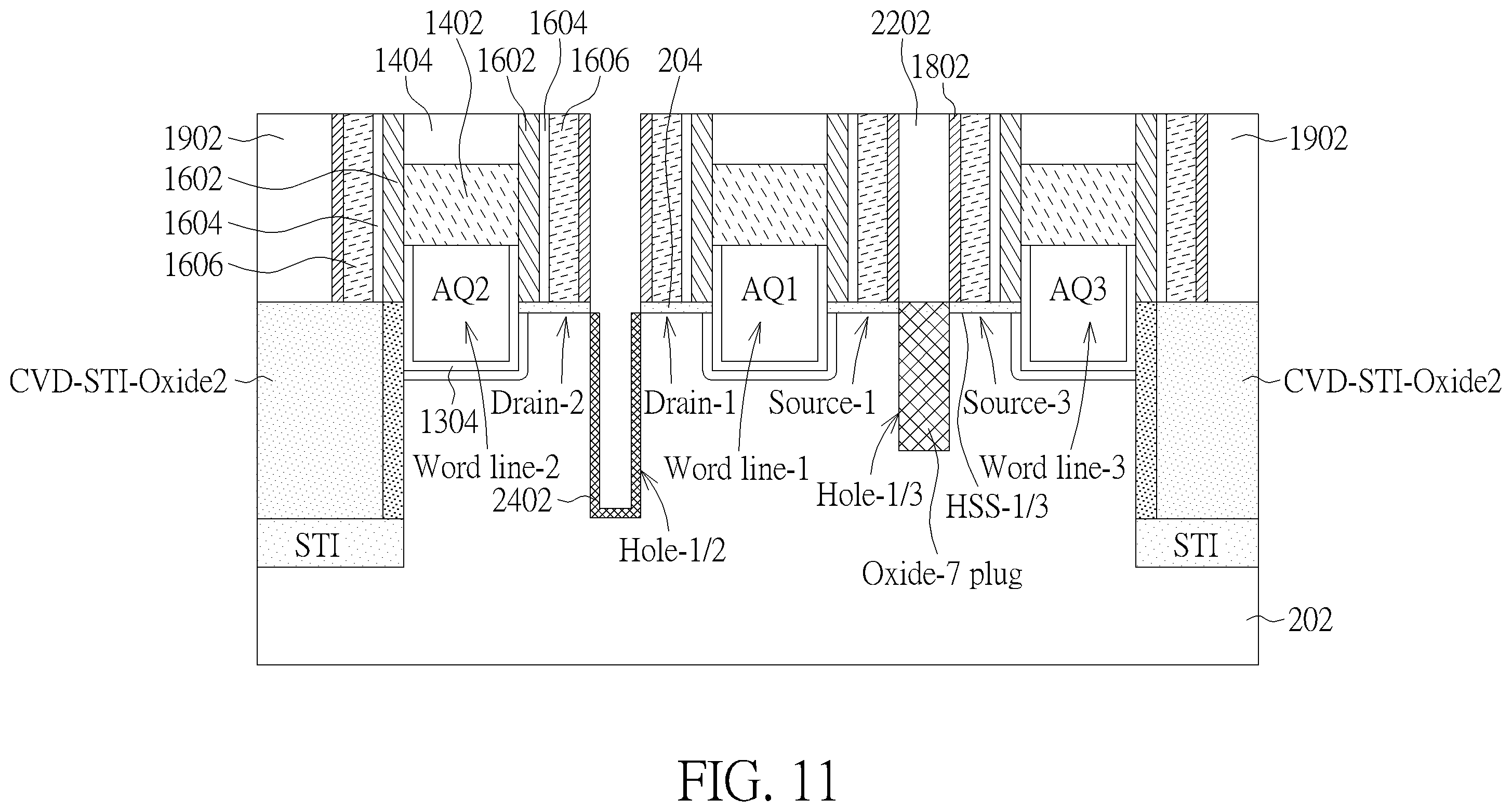 Patent US12586630 Figure 17 – Memory array circuit