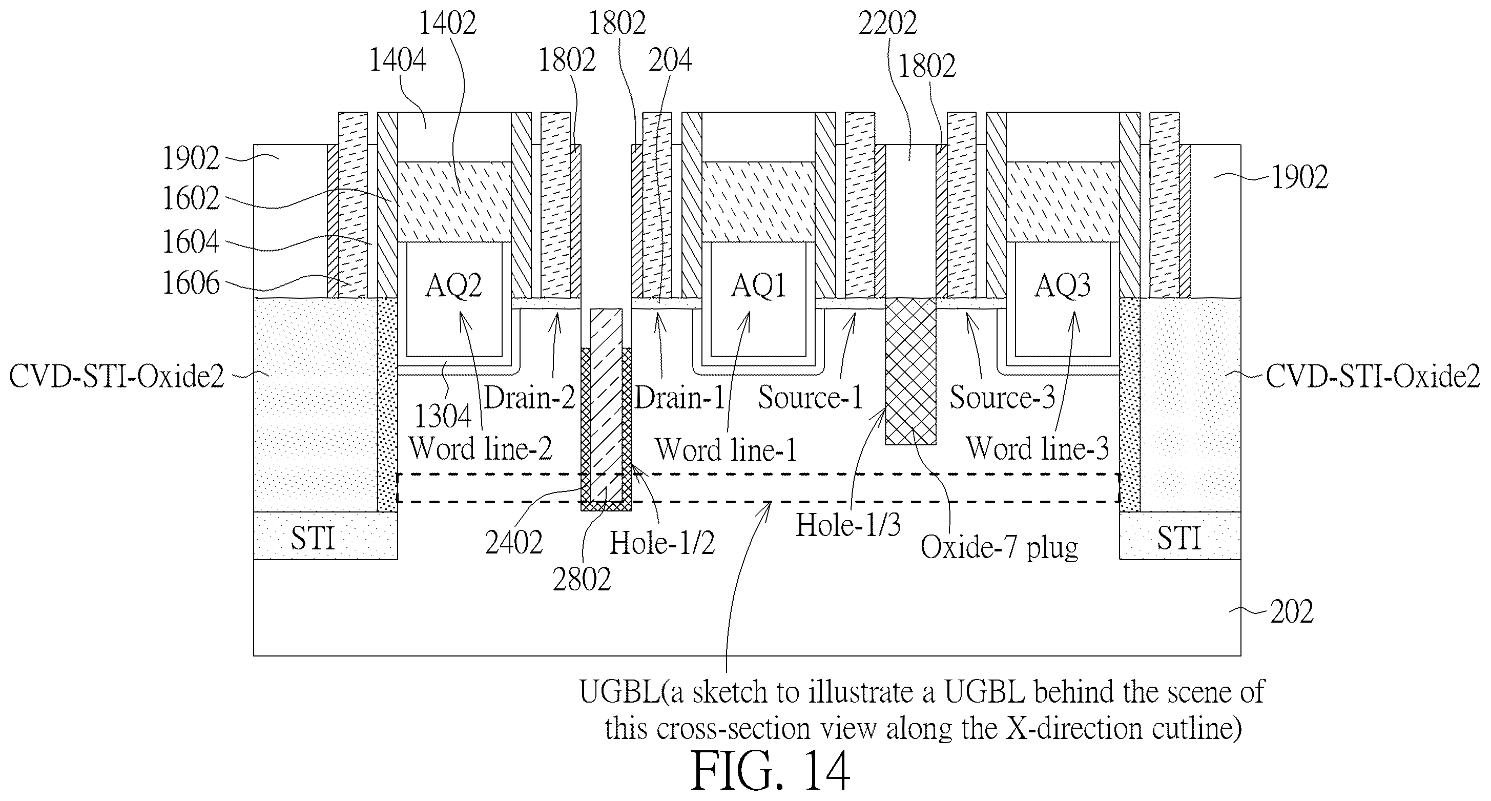 Patent US12586630 Figure 20 – Memory array circuit