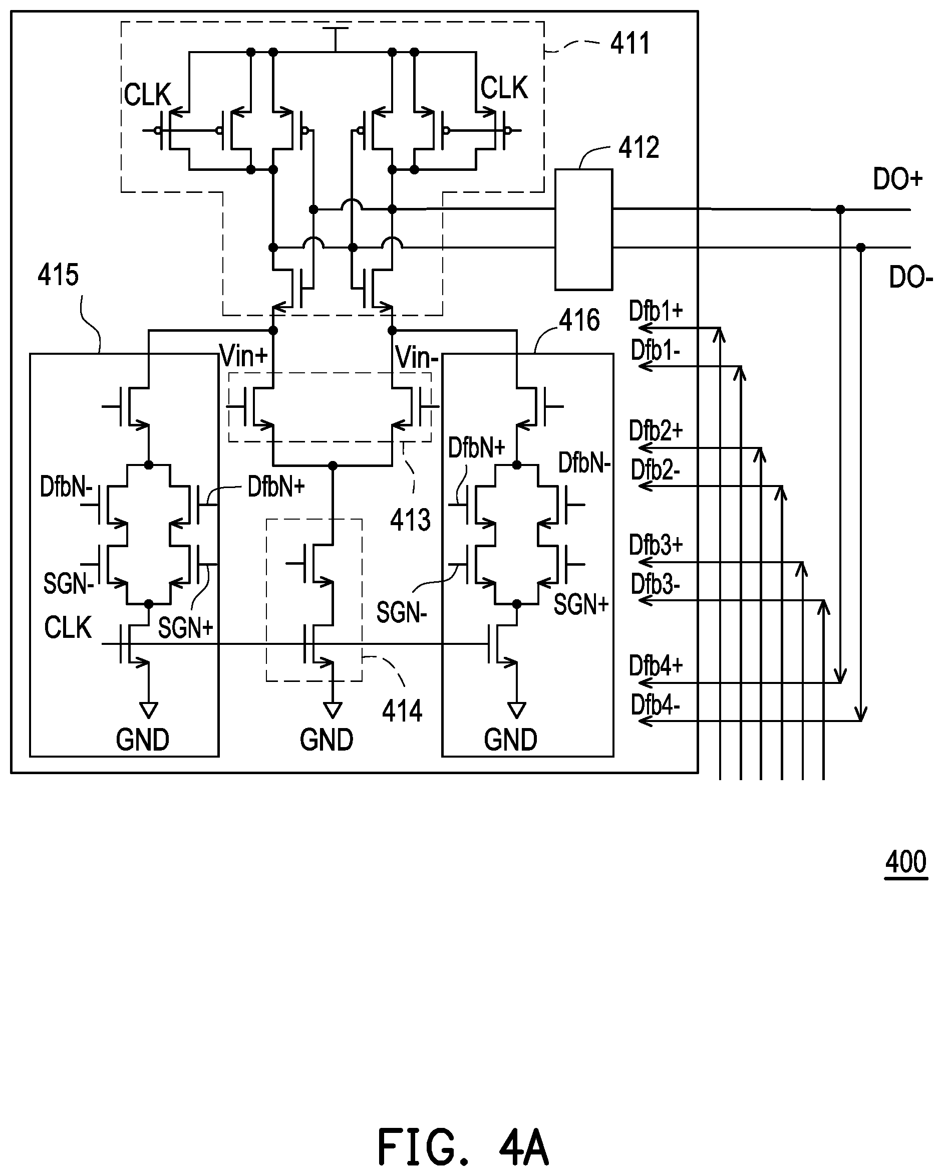Patent US12586632 Figure 4 – Signal receiver, data receiver and data latch thereof