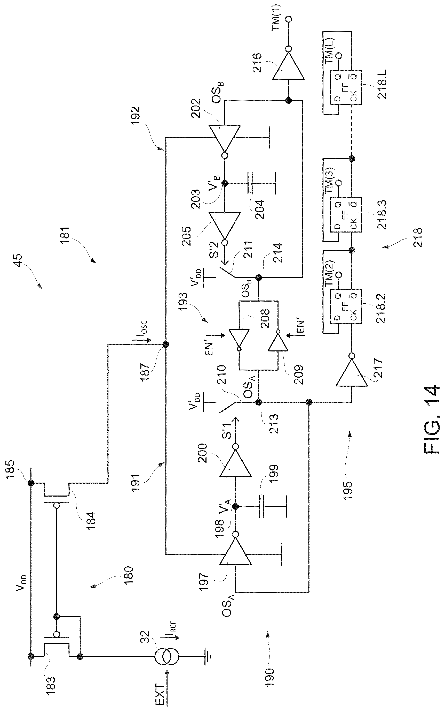 Patent US12586637 Figure 10 – In-memory computation device for performing a signed MAC operation
