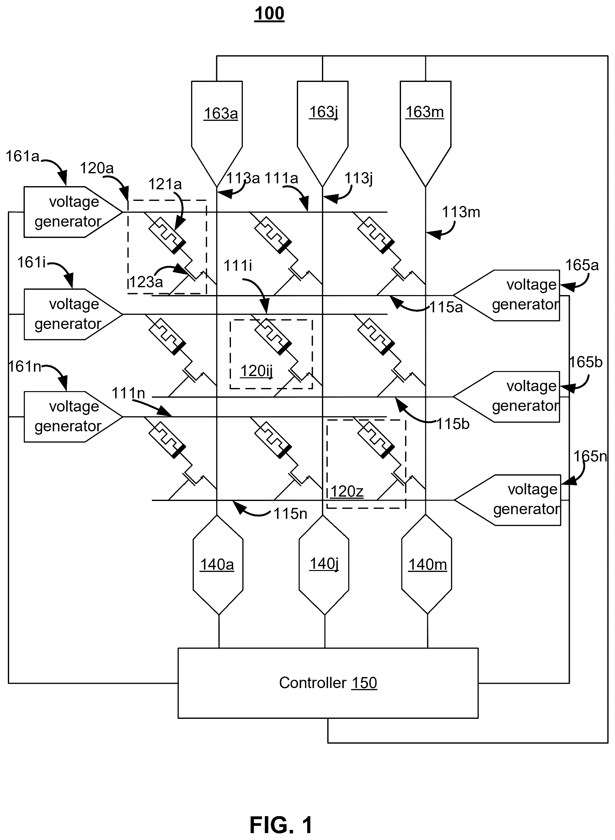 Patent US12586642 — Mechanisms for programming multilevel memory devices with variable memory windows — Figure 1