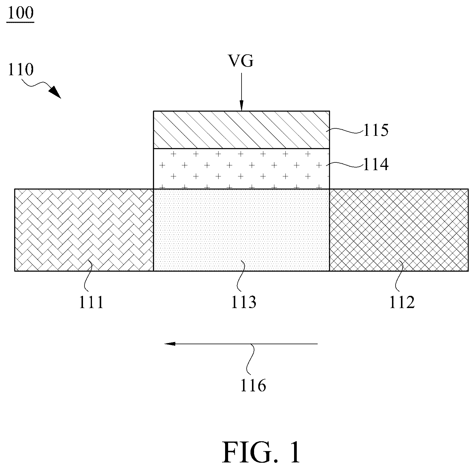 Patent US12586643 Figure 1 – Memory device and operating method thereof