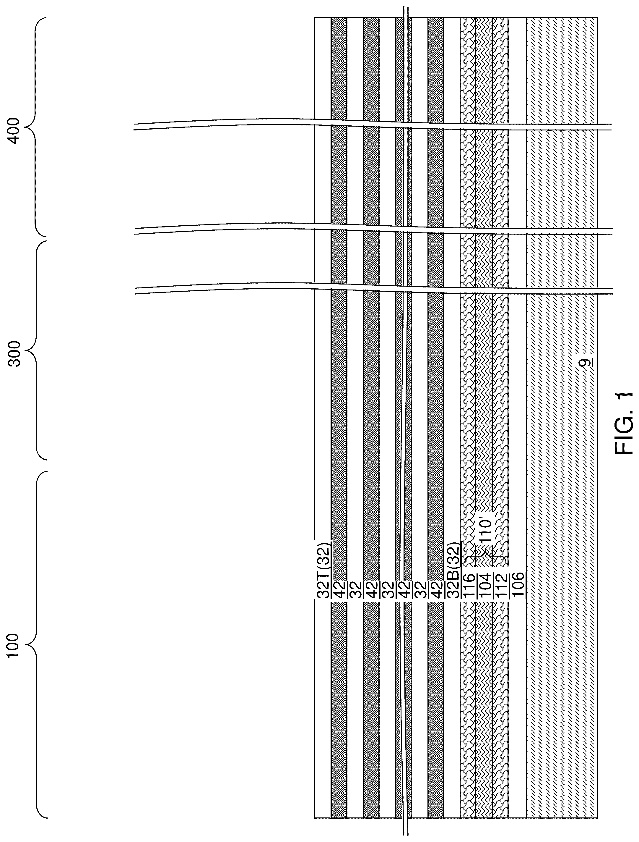 Patent US12586644 Figure 1 – Three-dimensional memory device including crack-resistant backside passivation structure and methods of forming the same