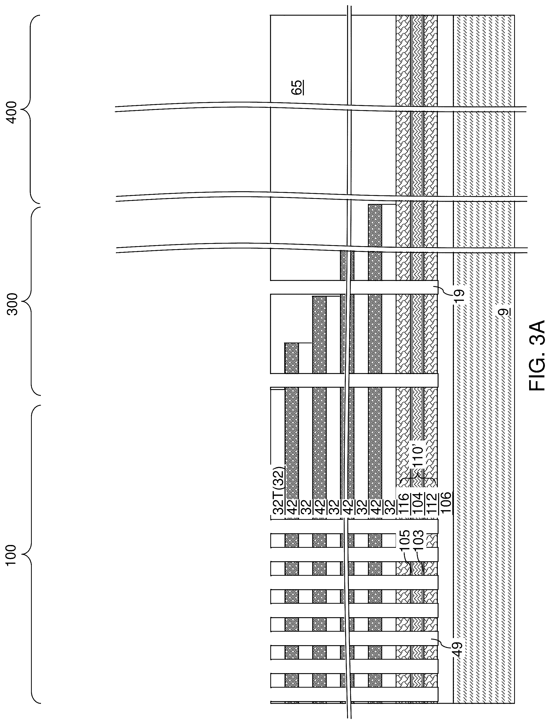 Patent US12586644 Figure 3 – Three-dimensional memory device including crack-resistant backside passivation structure and methods of forming the same