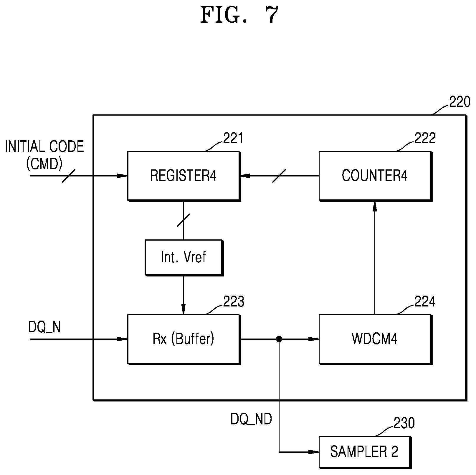 Patent US12586645 Figure 7 – Memory system, operating method of the memory system, and interface circuit of the memory system