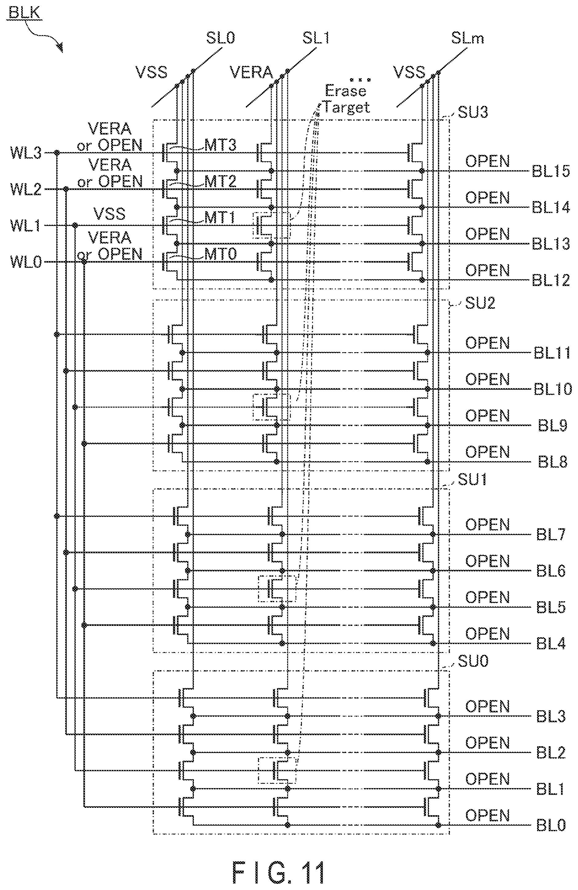 Patent US12586648 Figure 11 – Memory device